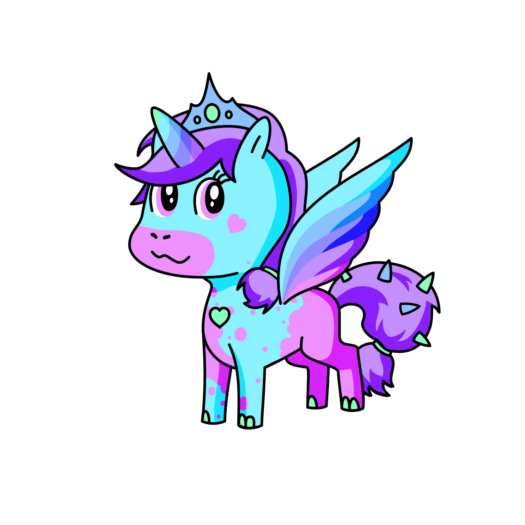 Mermaid2, the unicorn
