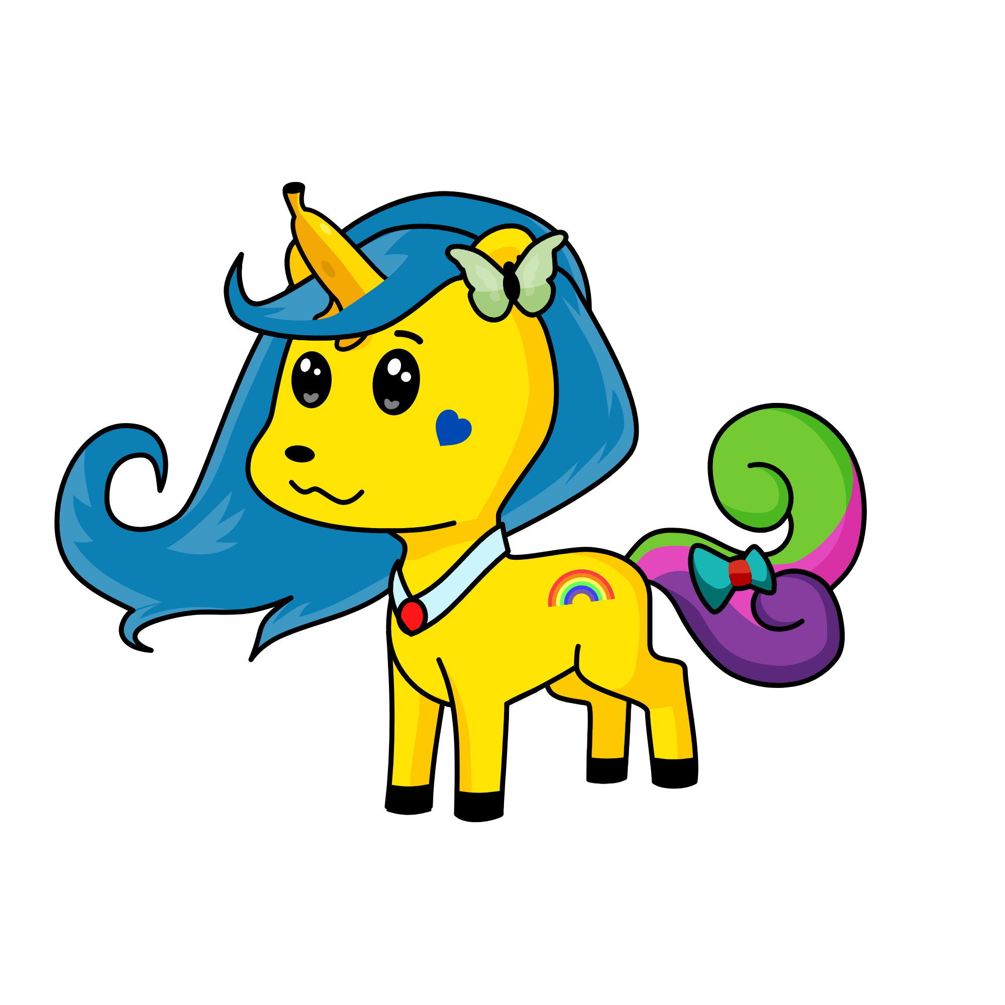 crafty, the unicorn