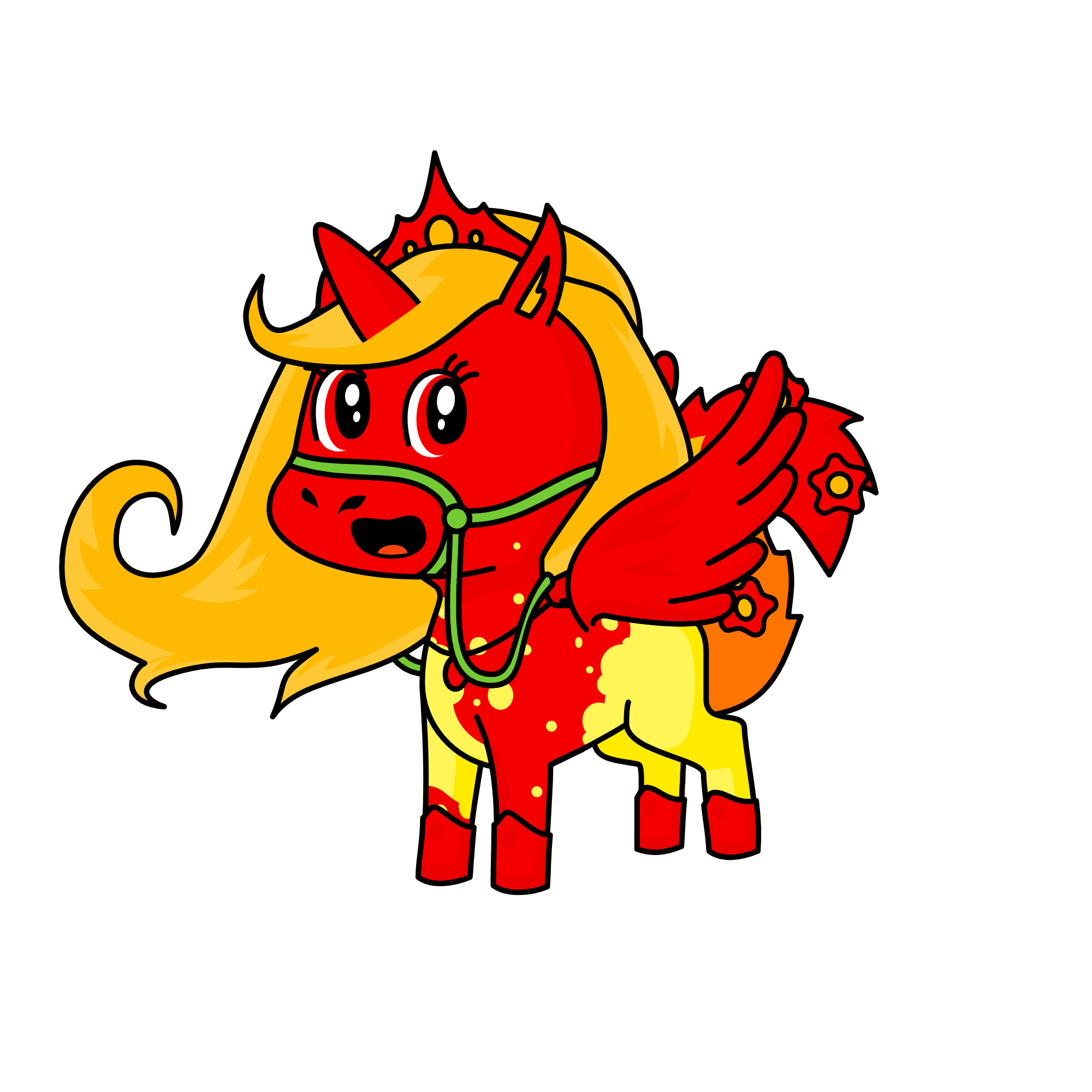 ky lan boc lua, the unicorn