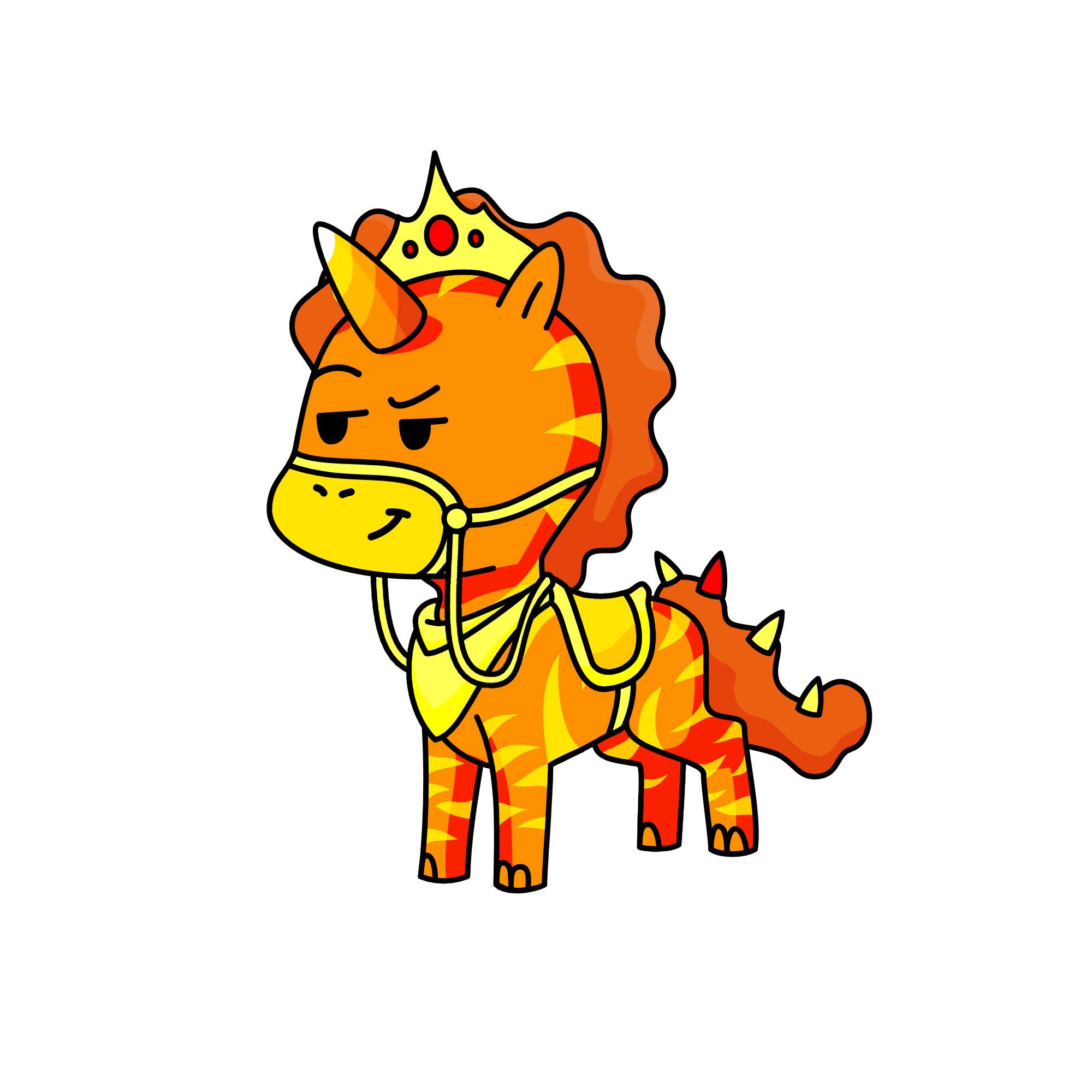 King Sun, the unicorn