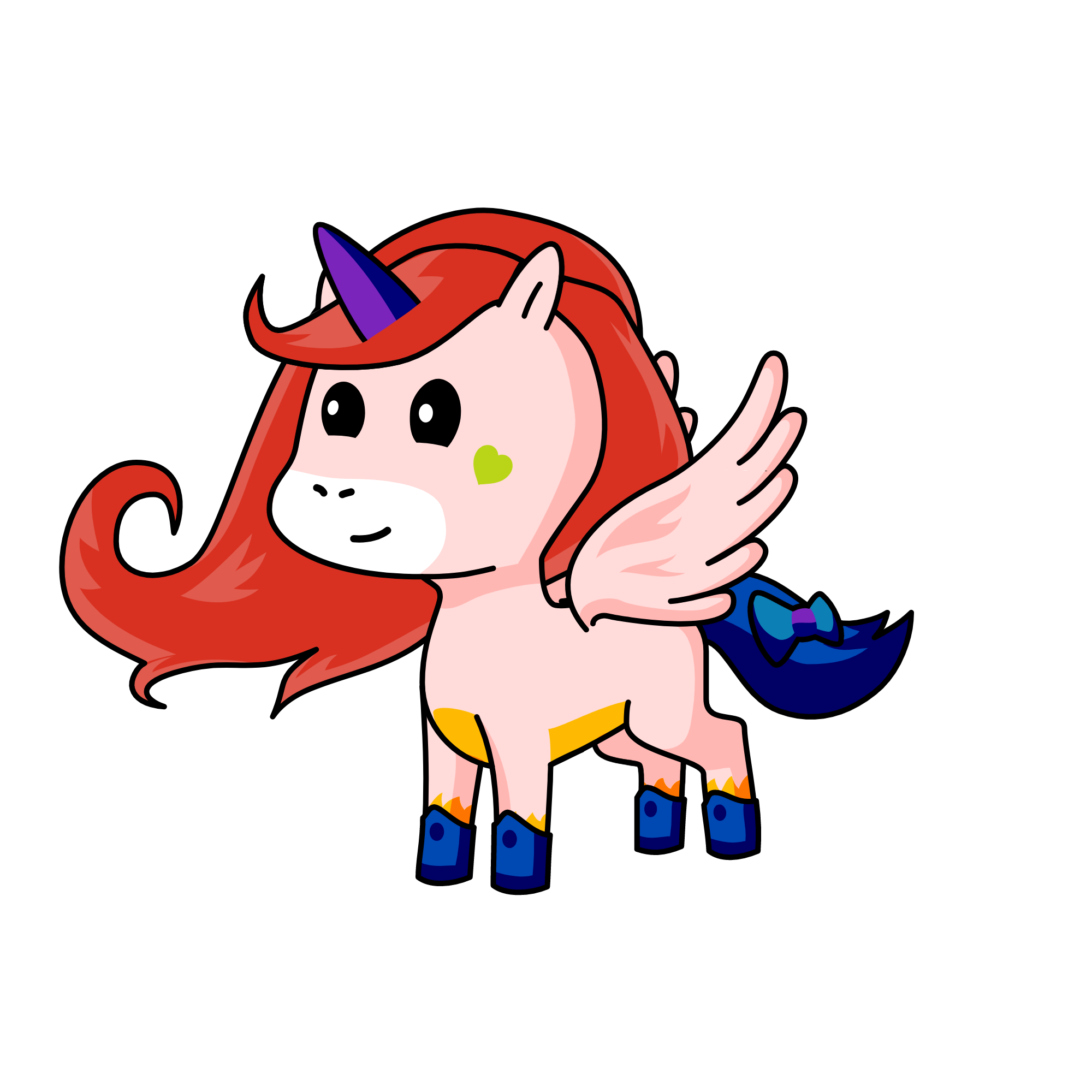 Lucia, the unicorn