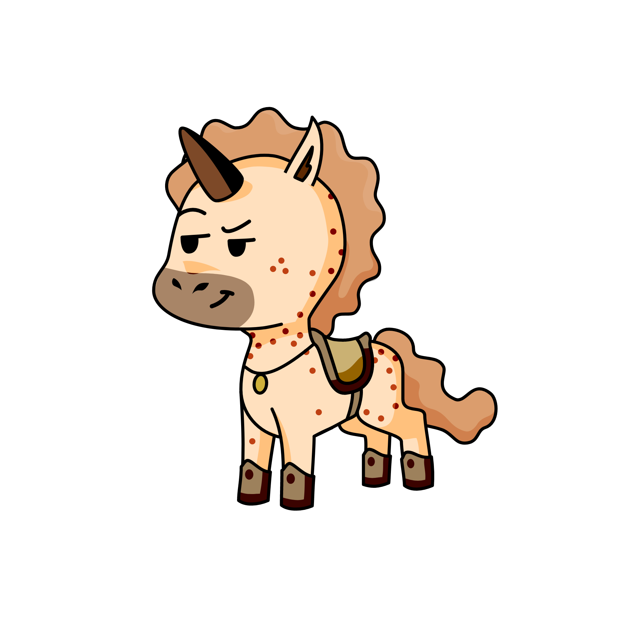 King Skincorn, the unicorn