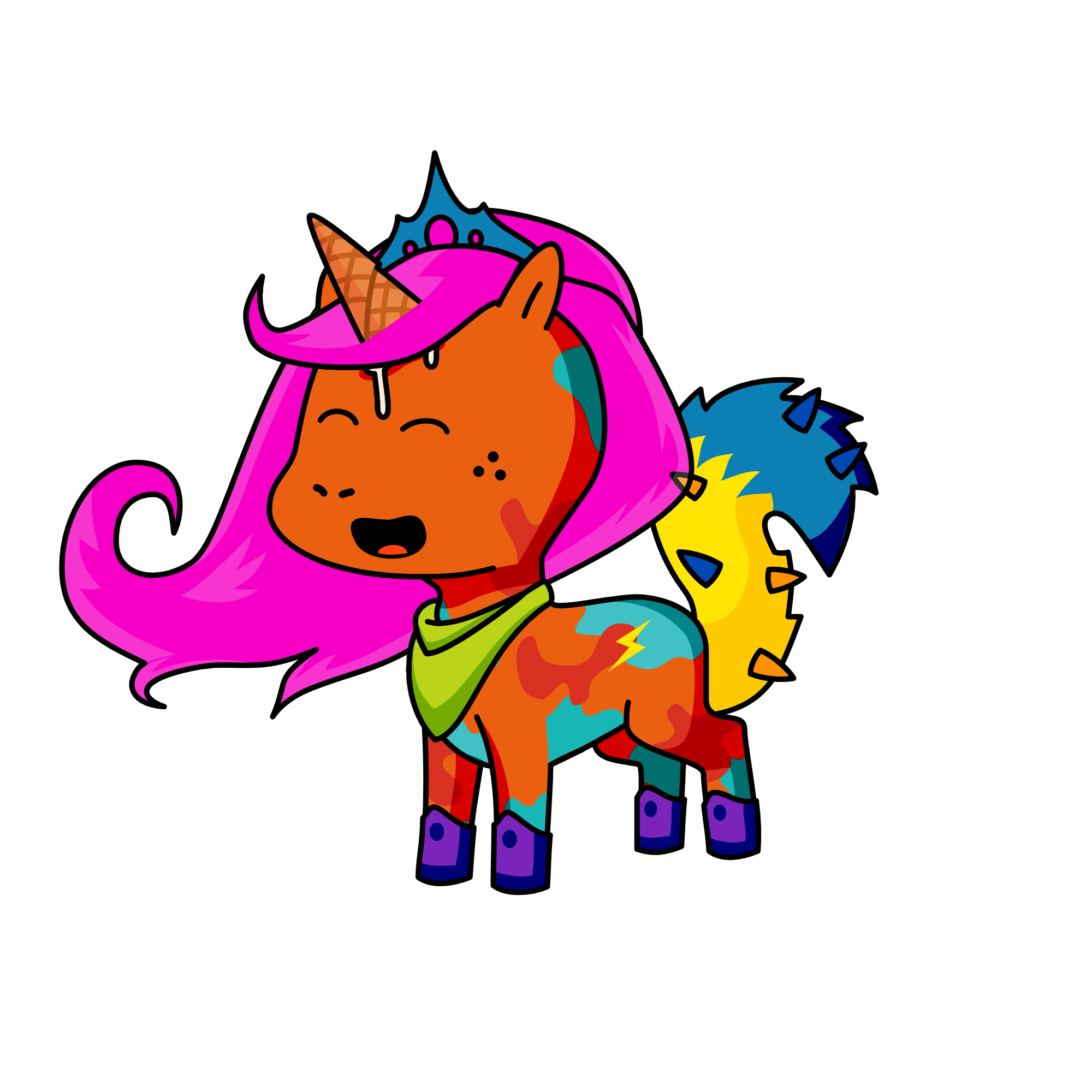 Crazicorn, the unicorn