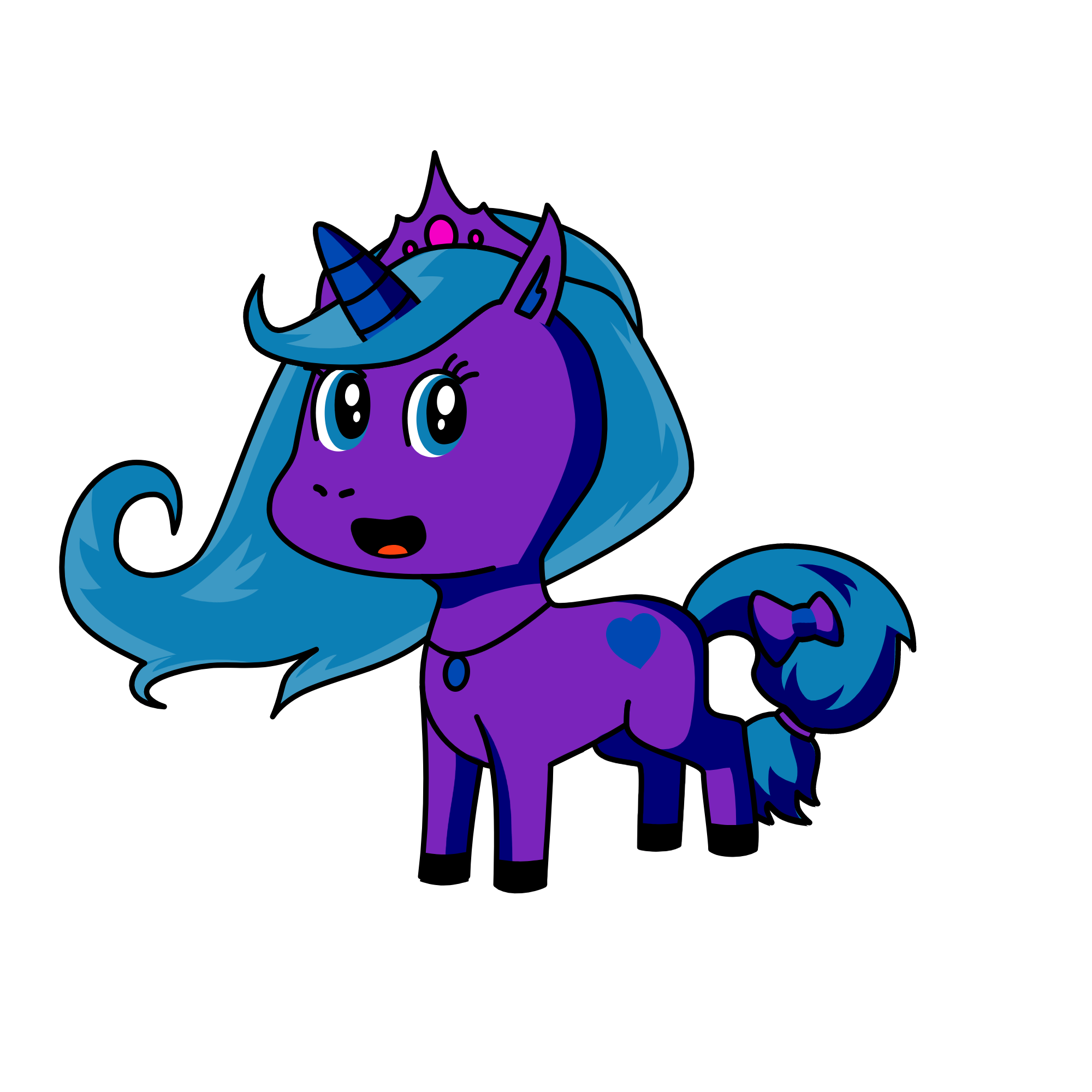 nightshine, the unicorn