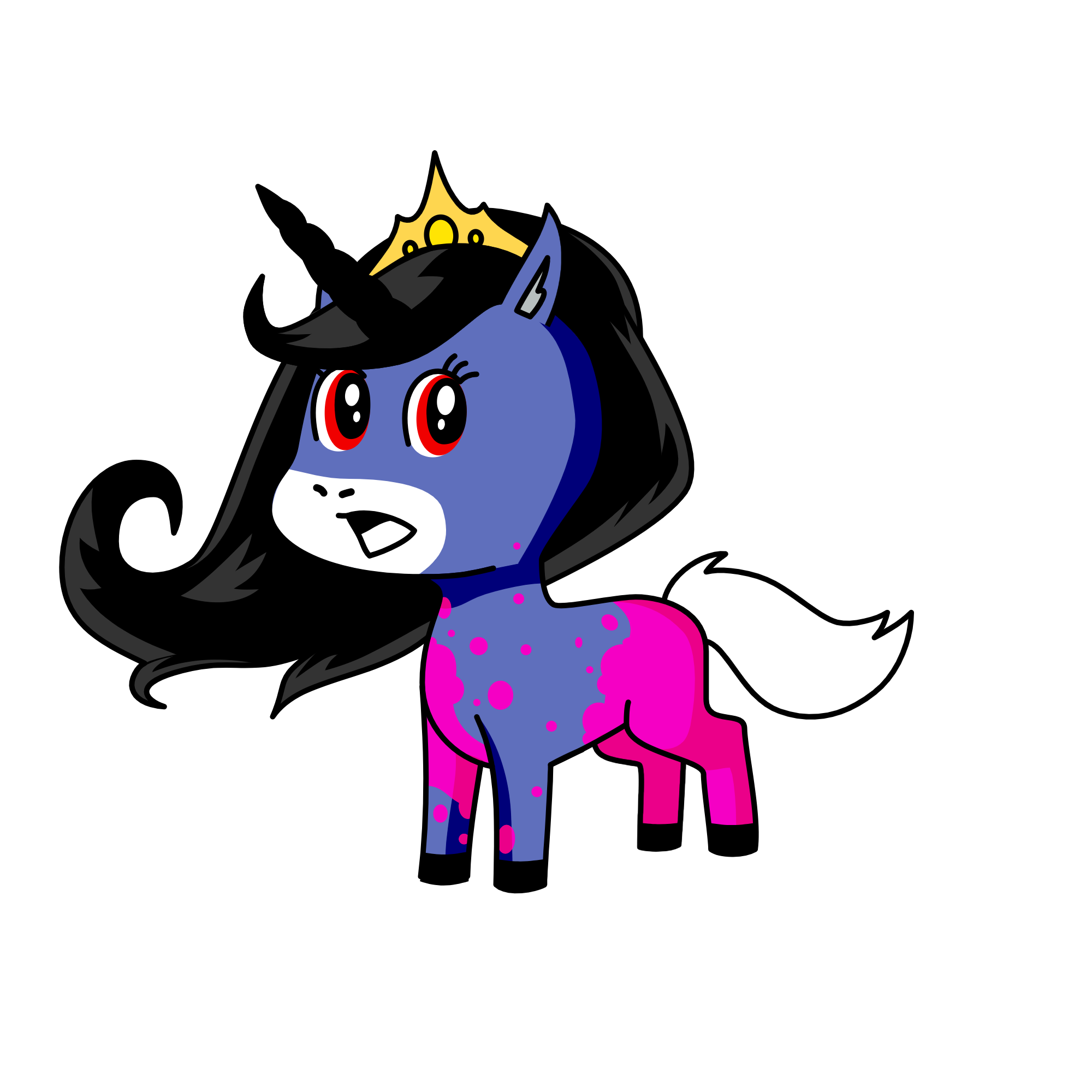 Princessbadweha, the unicorn