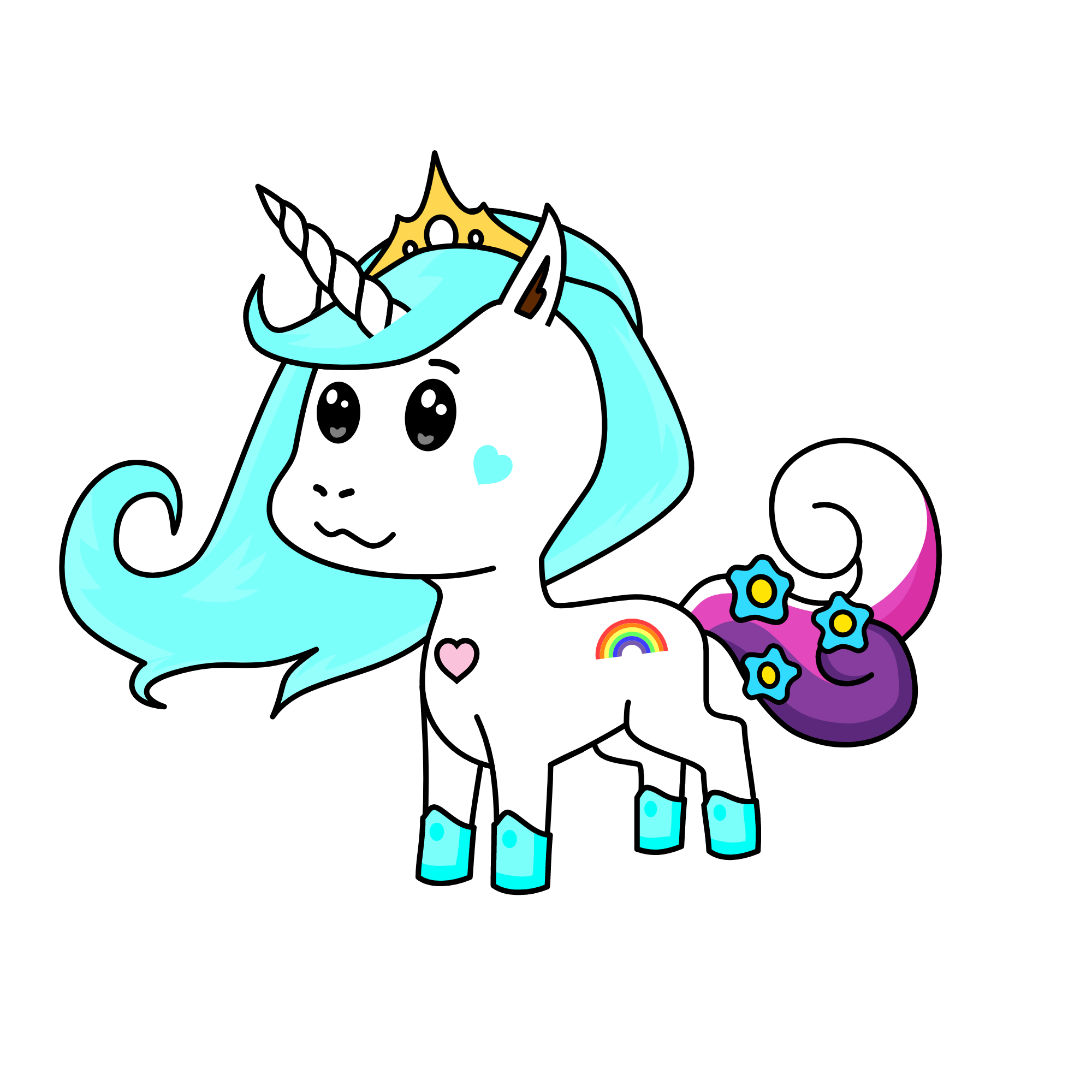 mini, the unicorn