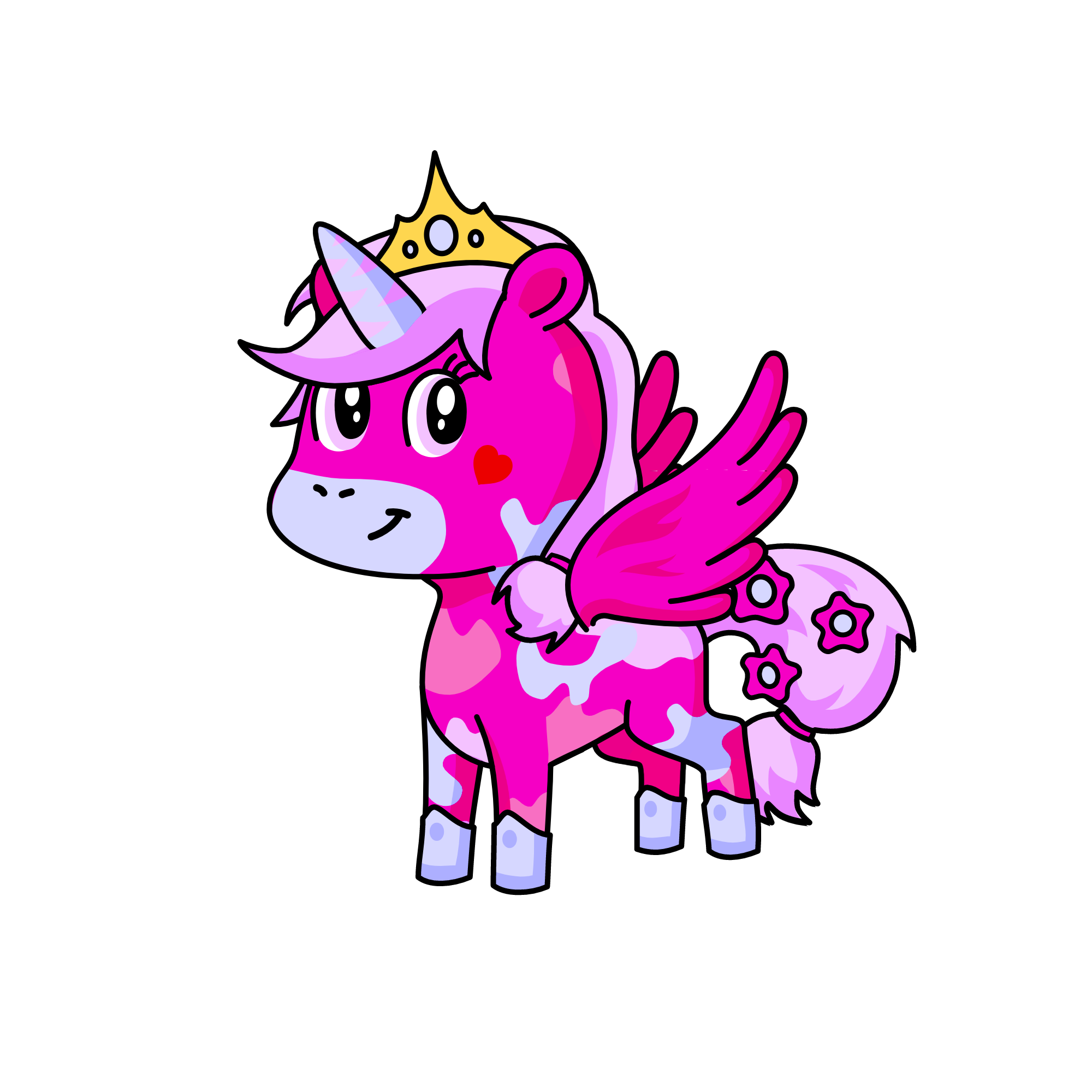 princess, the unicorn