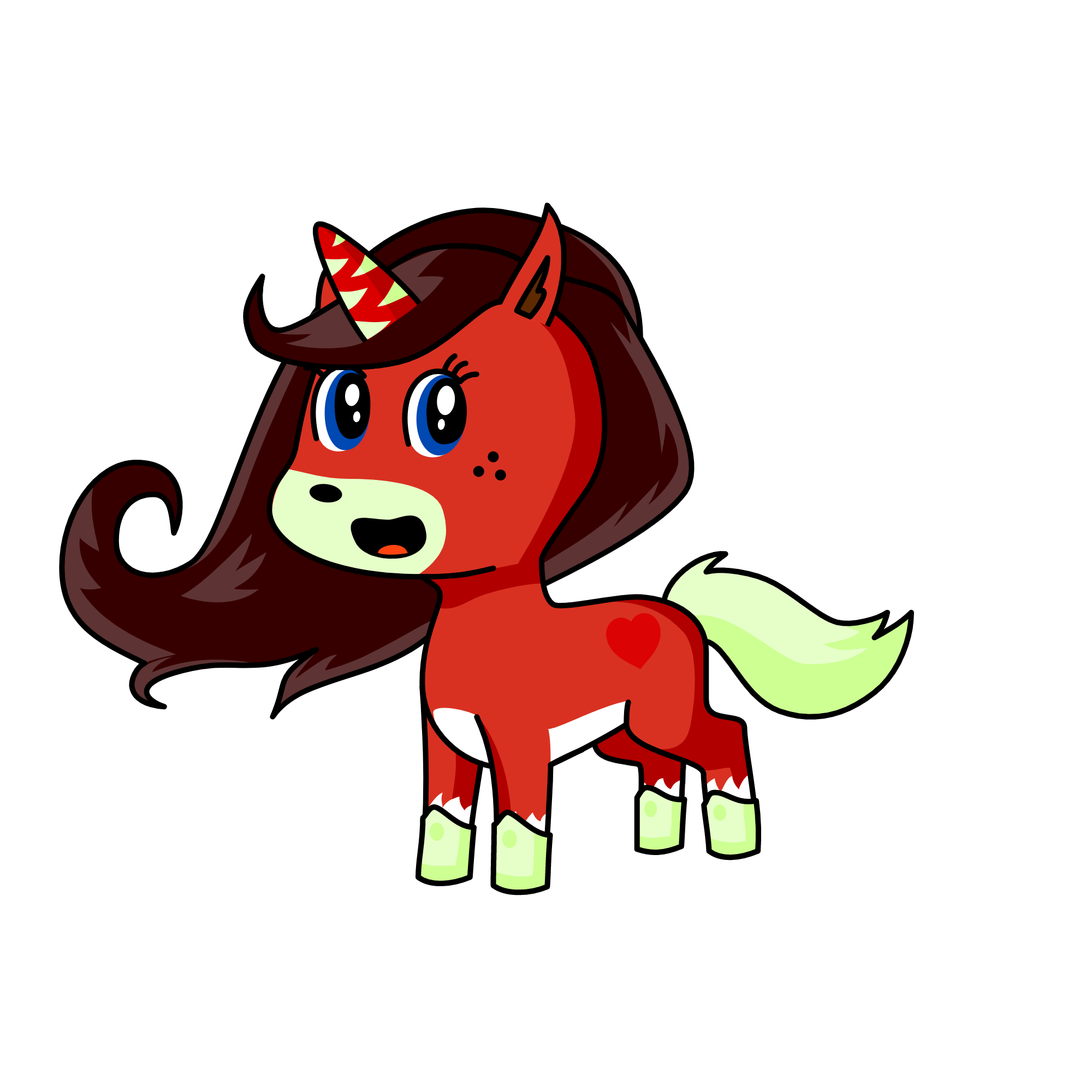 Hilda, the unicorn