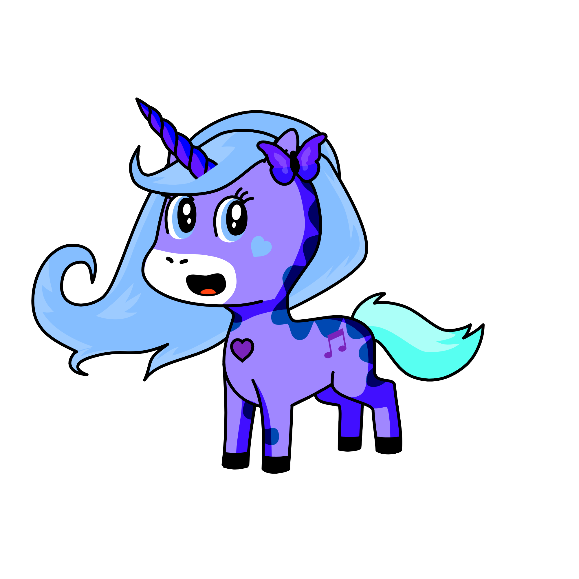 Brisa, the unicorn