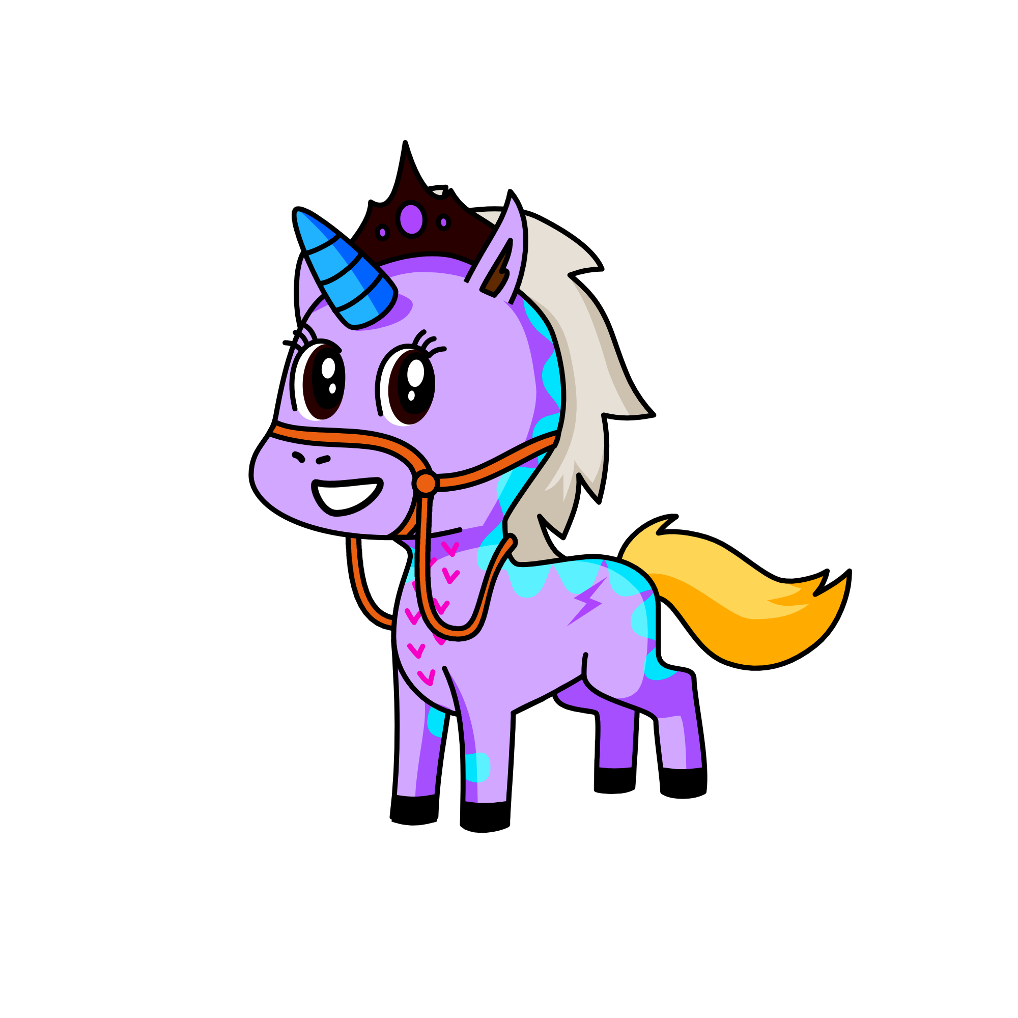 Raindeer Dash, the unicorn