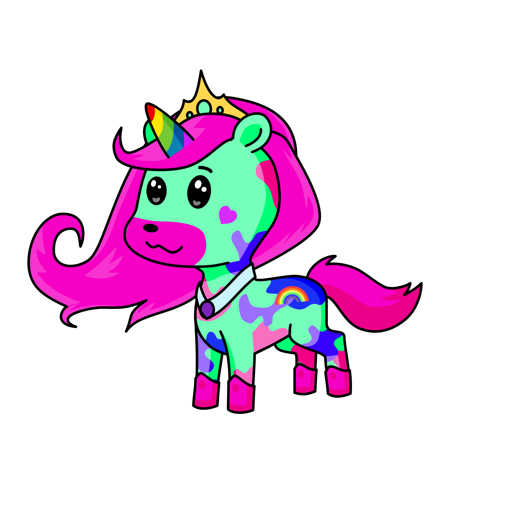Silvia, the unicorn