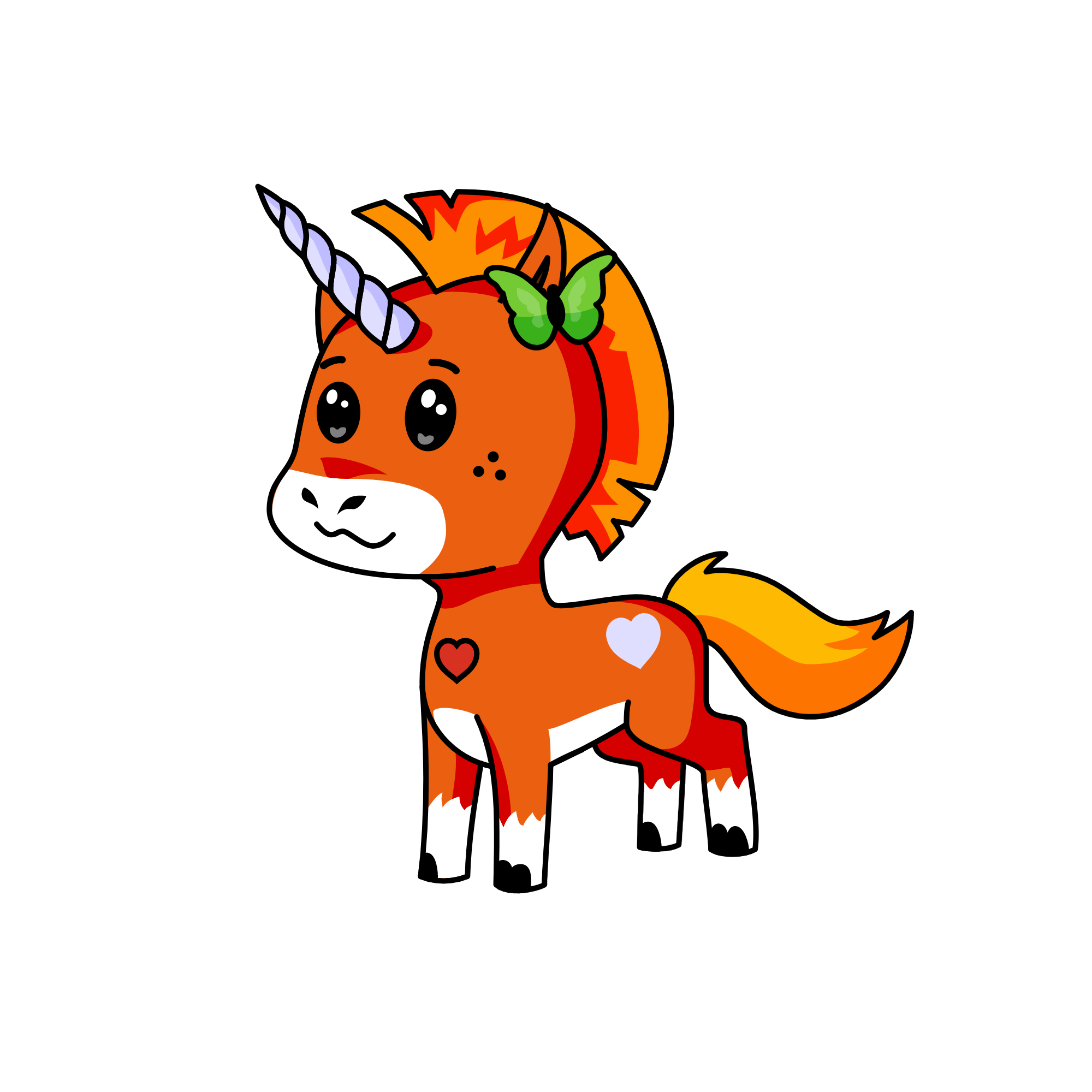 Deary, the unicorn