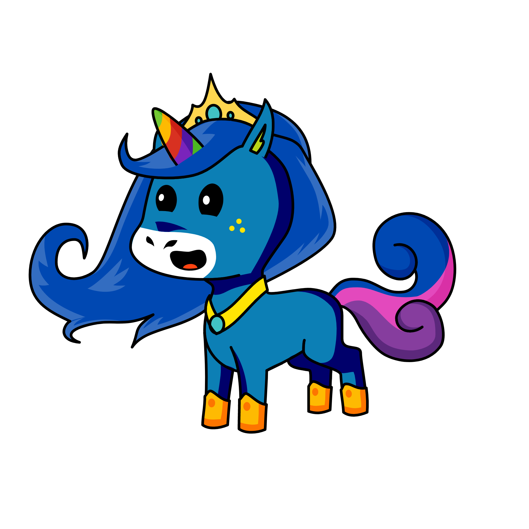 Queenie, the unicorn