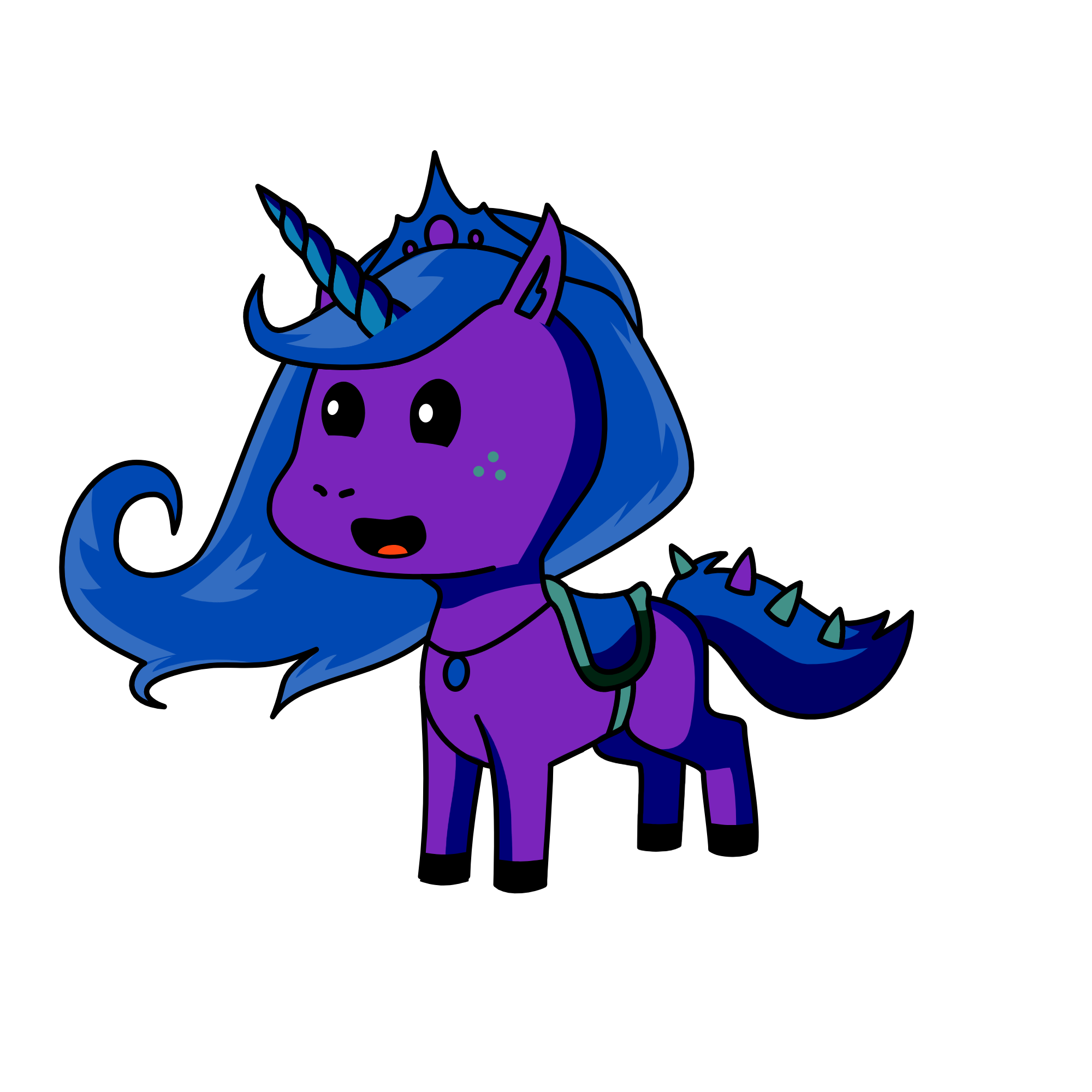 shimmer, the unicorn