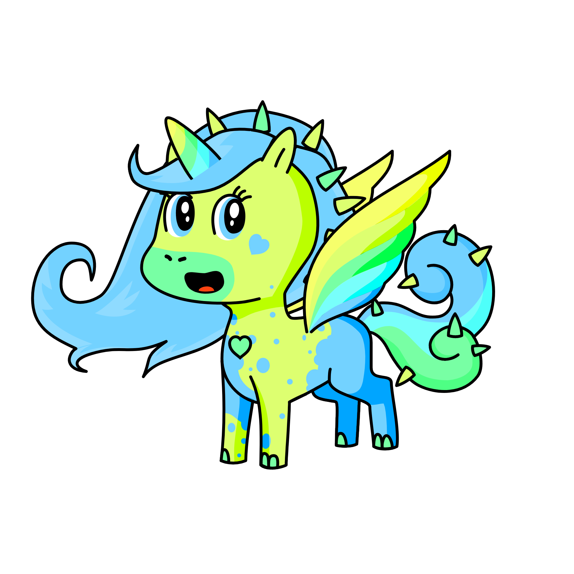 Summer Time! (YOU WISH!), the unicorn