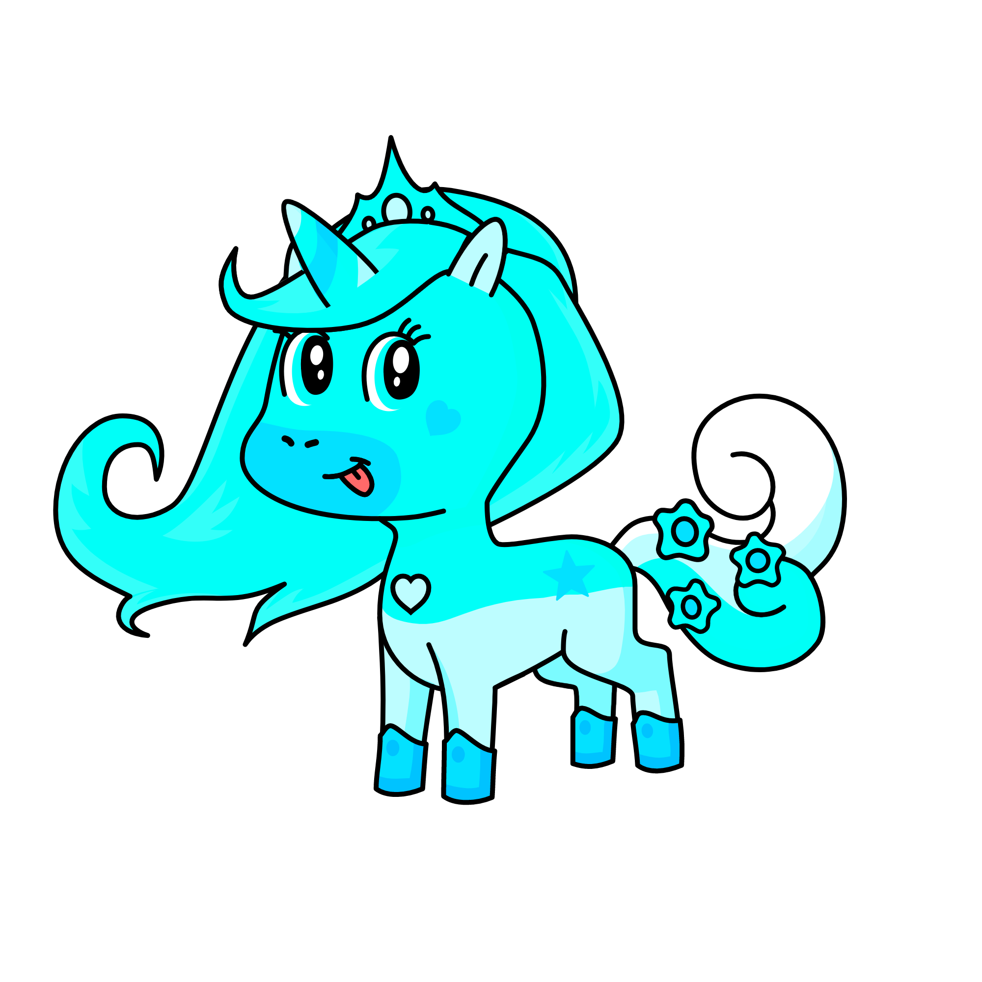 Friend Friend, the unicorn