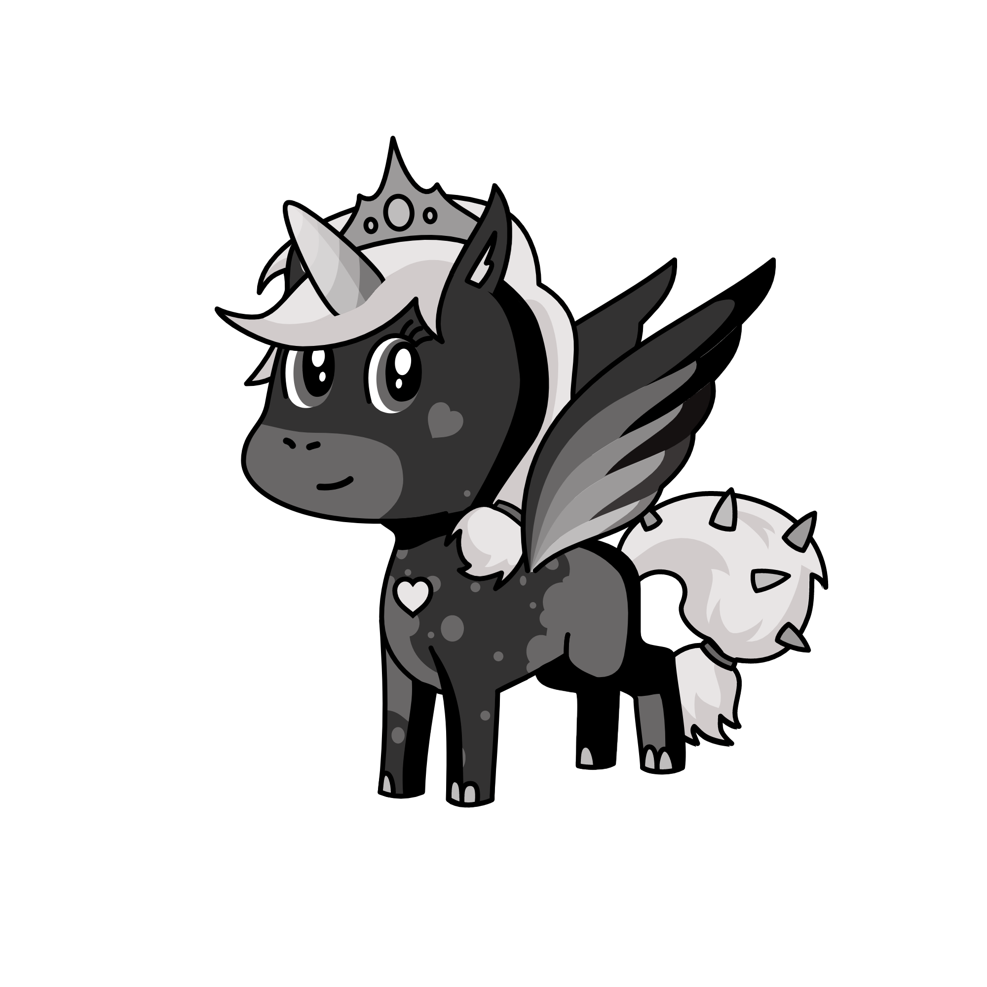Midnight, the unicorn