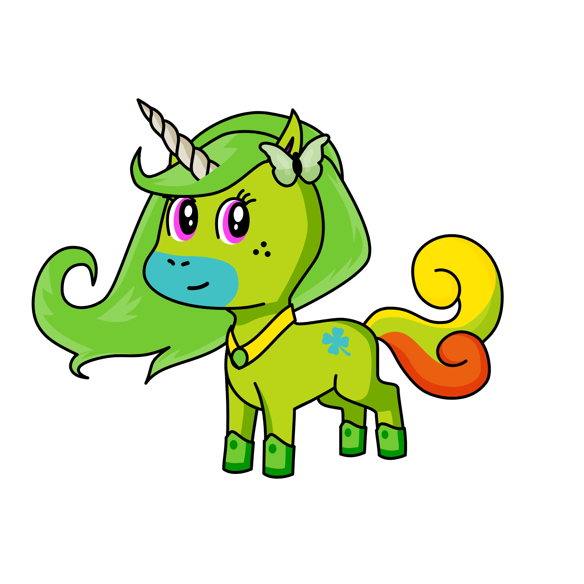 eatheena, the unicorn