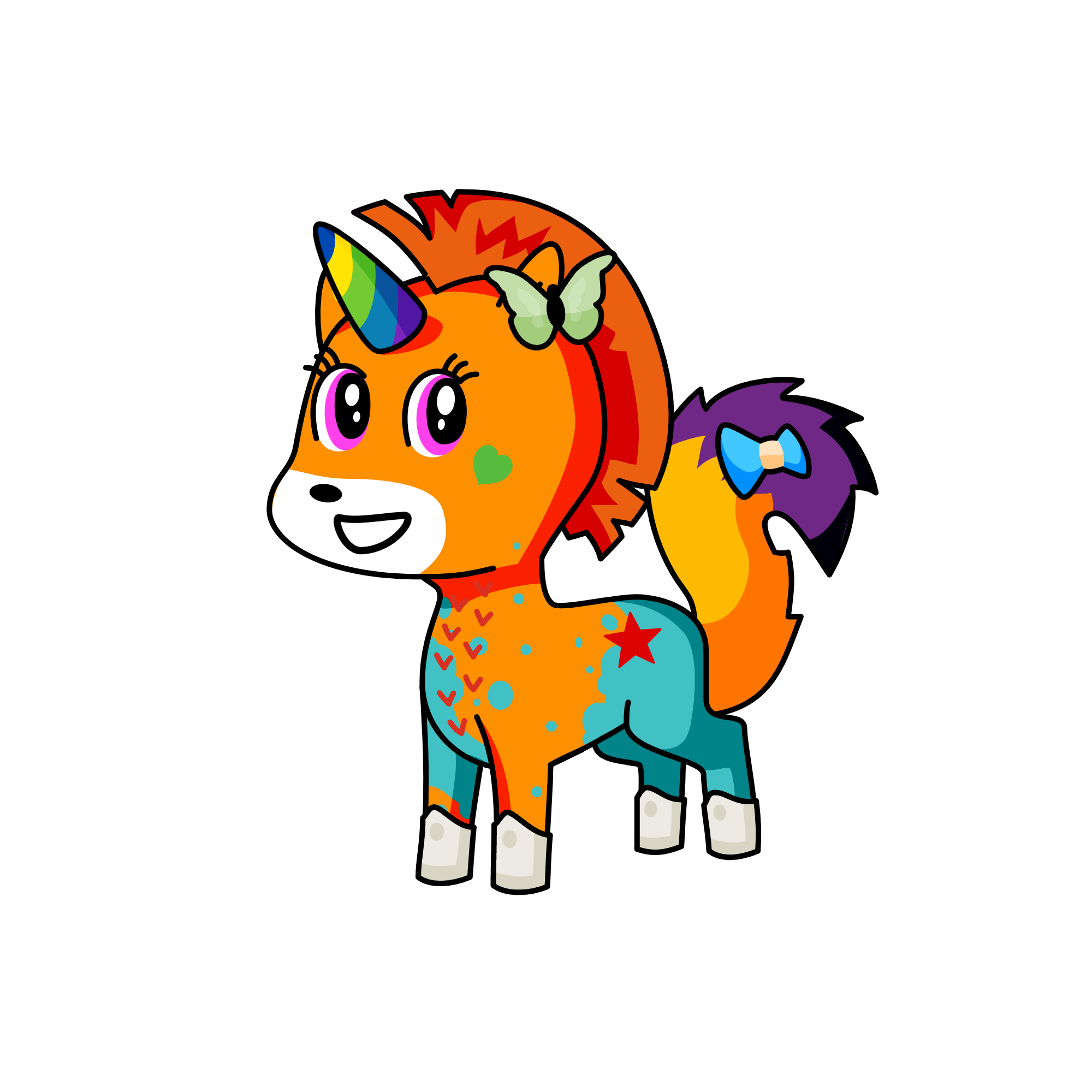 momo, the unicorn