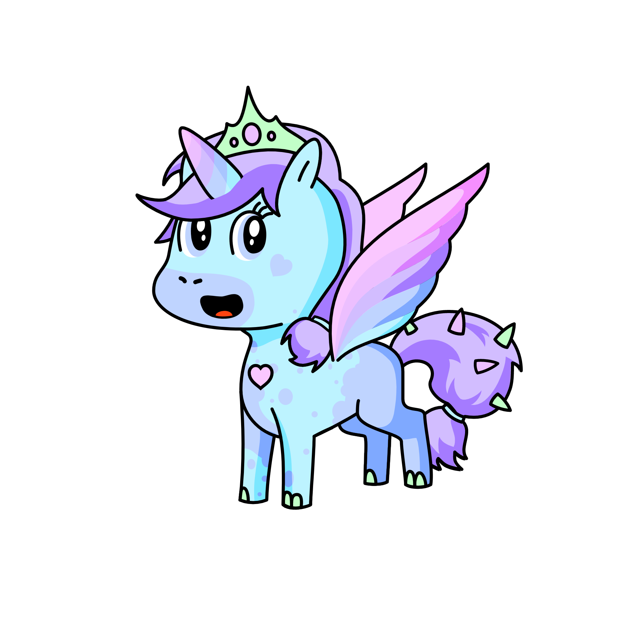 Skylar, the unicorn