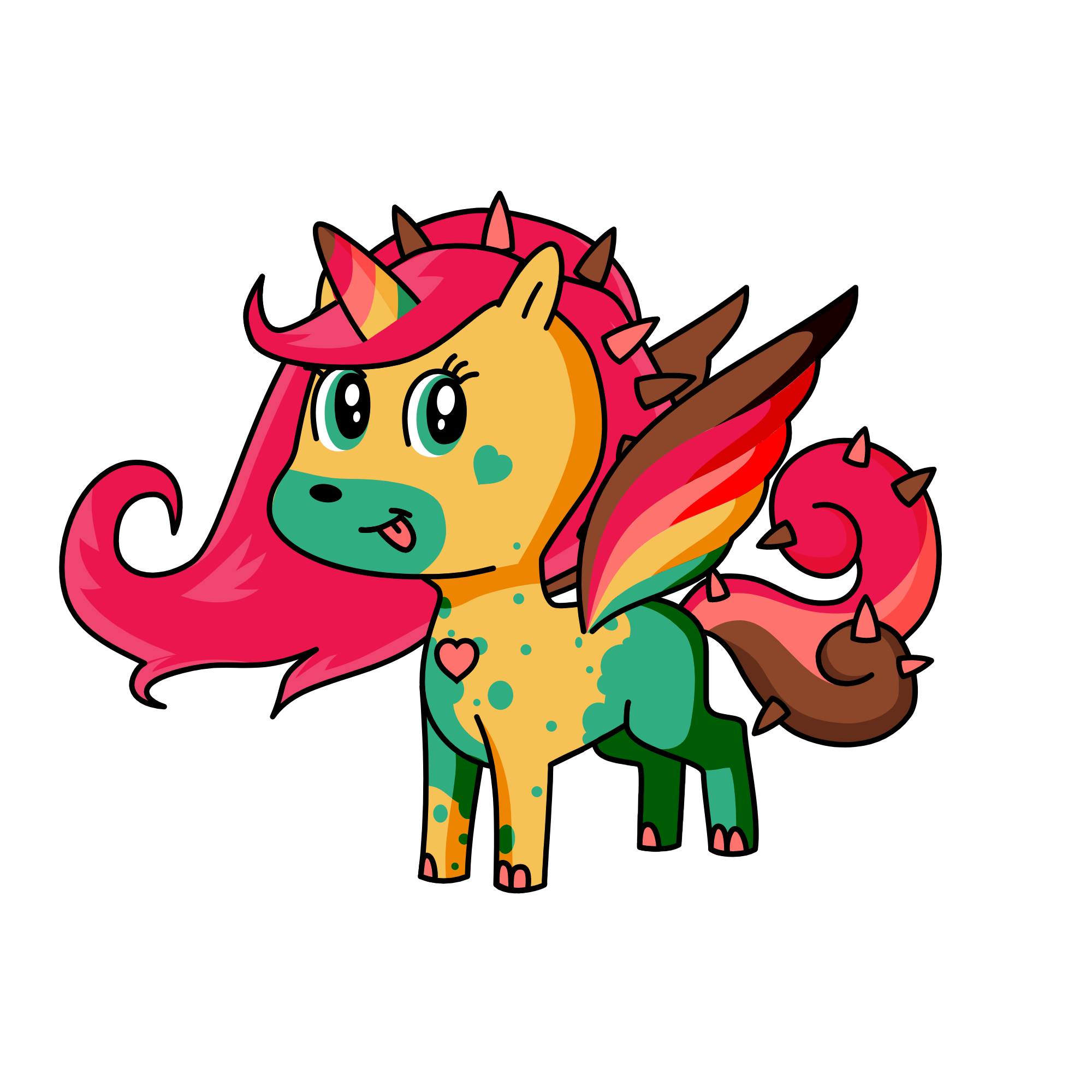 dont know my plan w/ this one, the unicorn