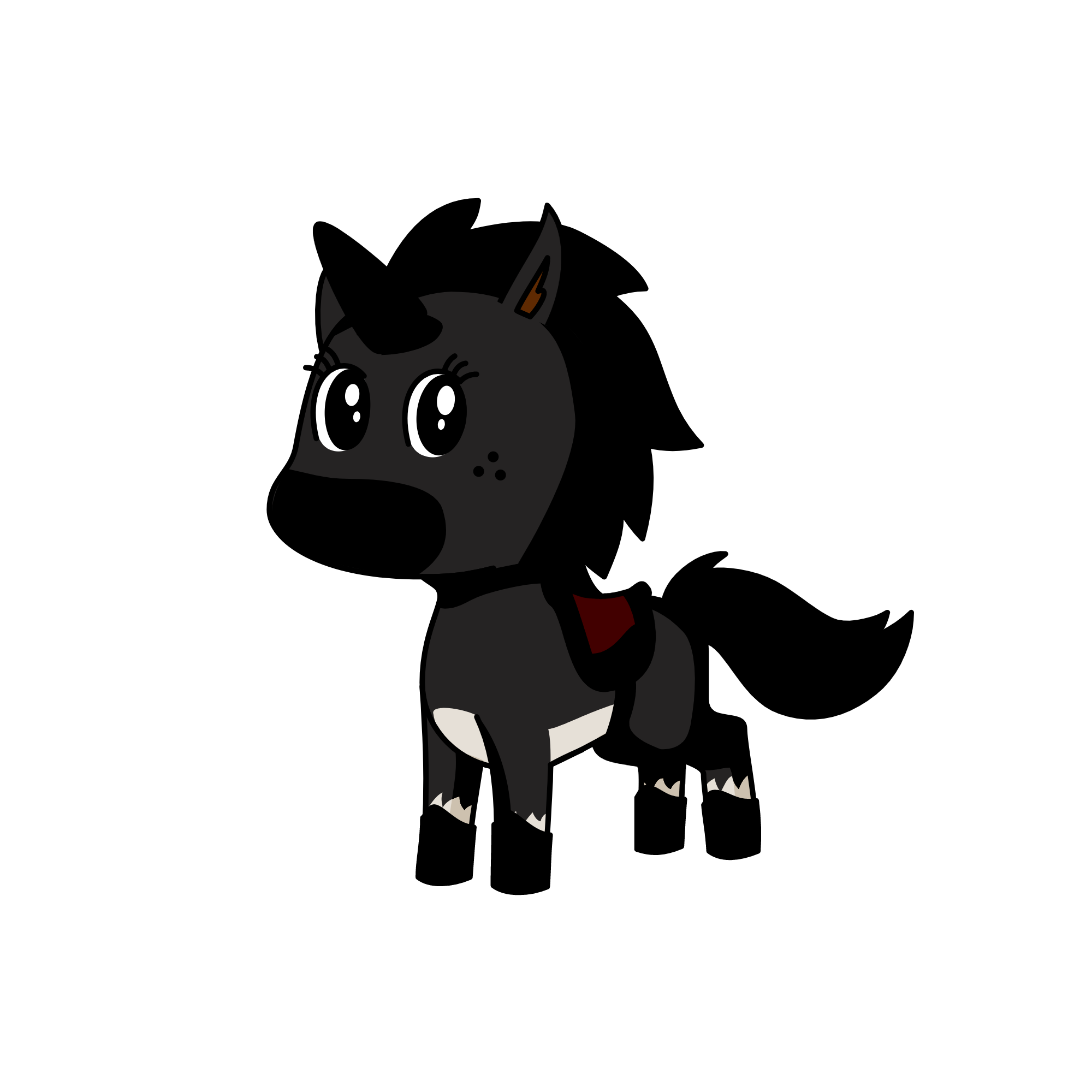 Demon!!!!! :-), the unicorn