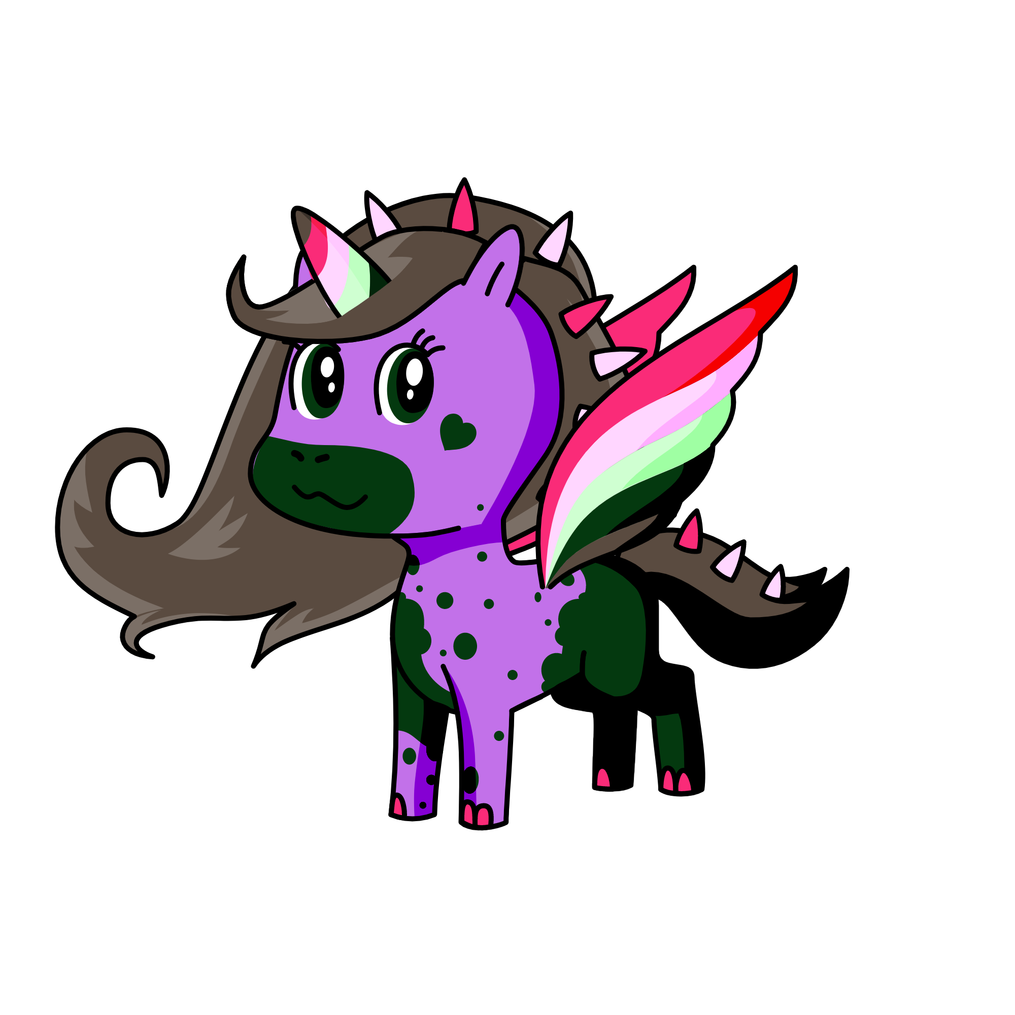 Berries(cute..............), the unicorn