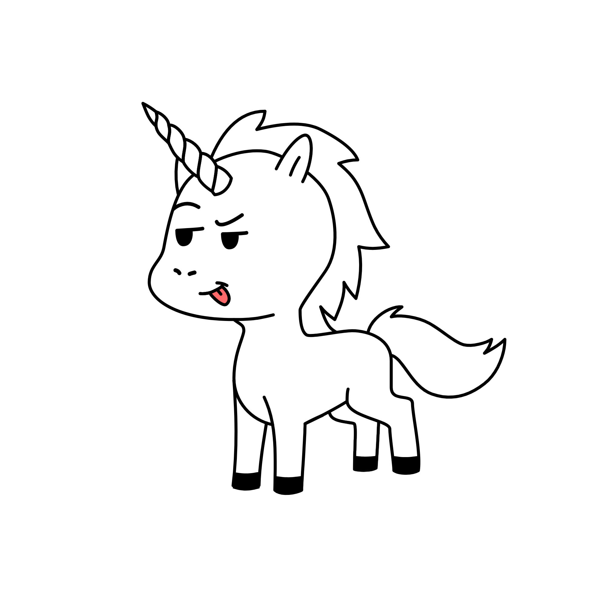 Big brain dummy hahahahahaha My Little Pony braid dummy my name is Big, the unicorn
