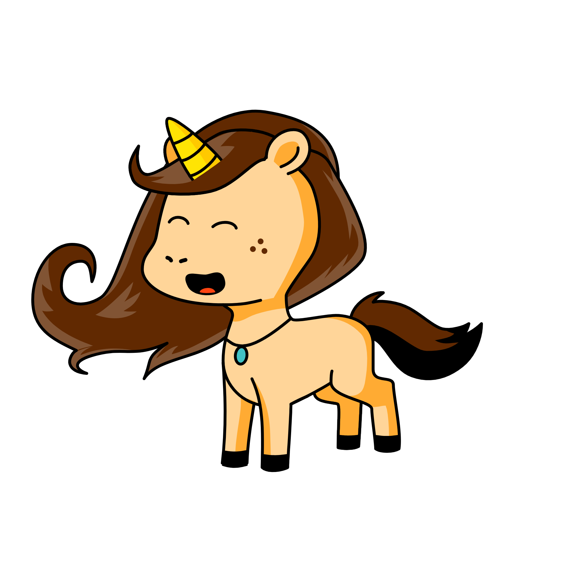 MorgiCorn, the unicorn