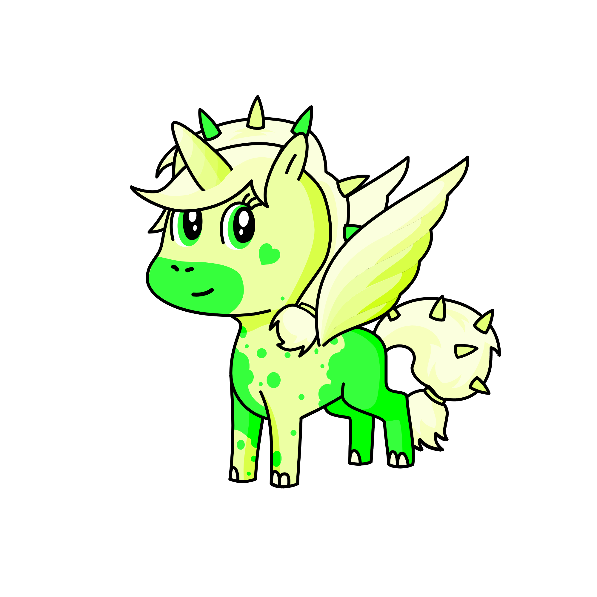 Sour, the unicorn
