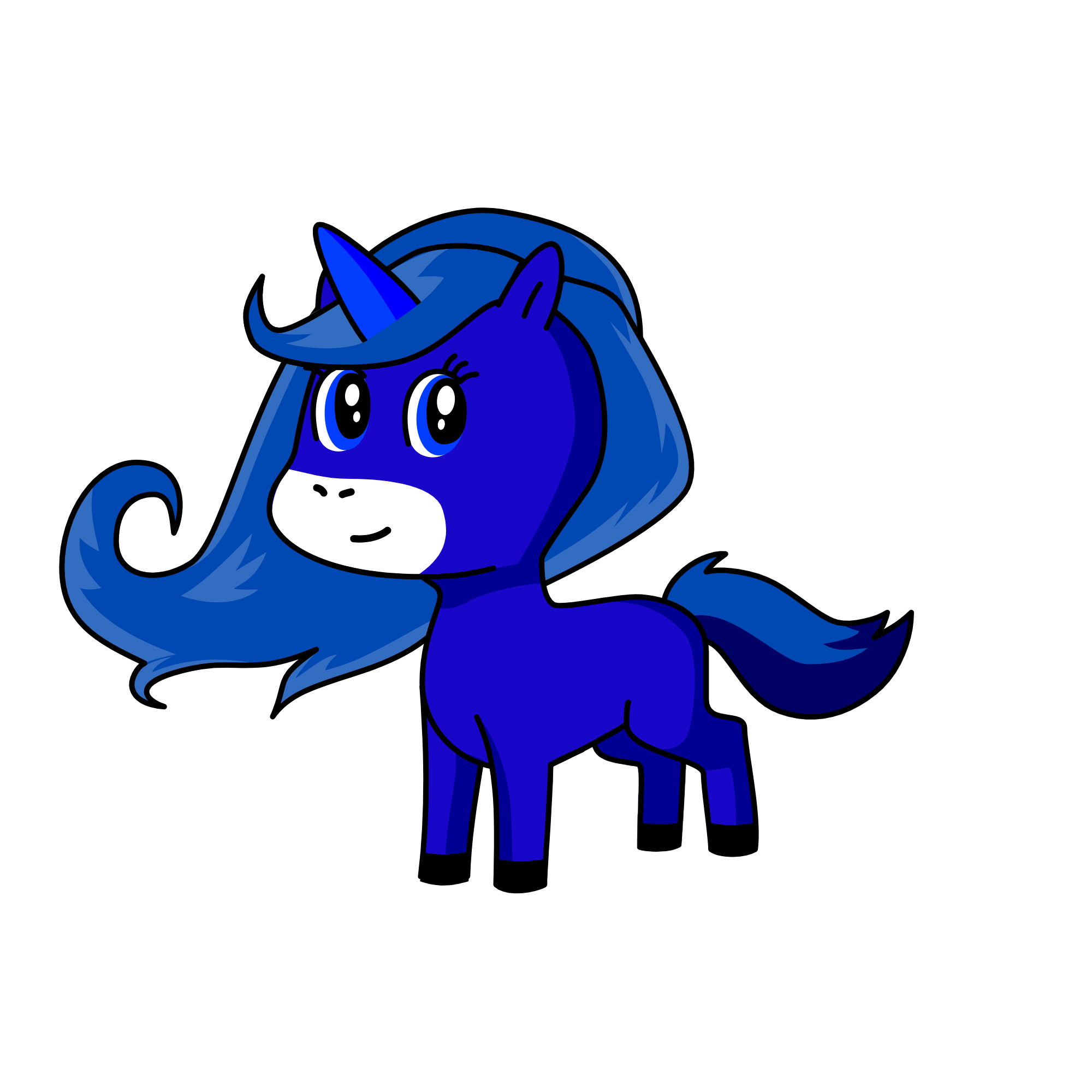 a, the unicorn