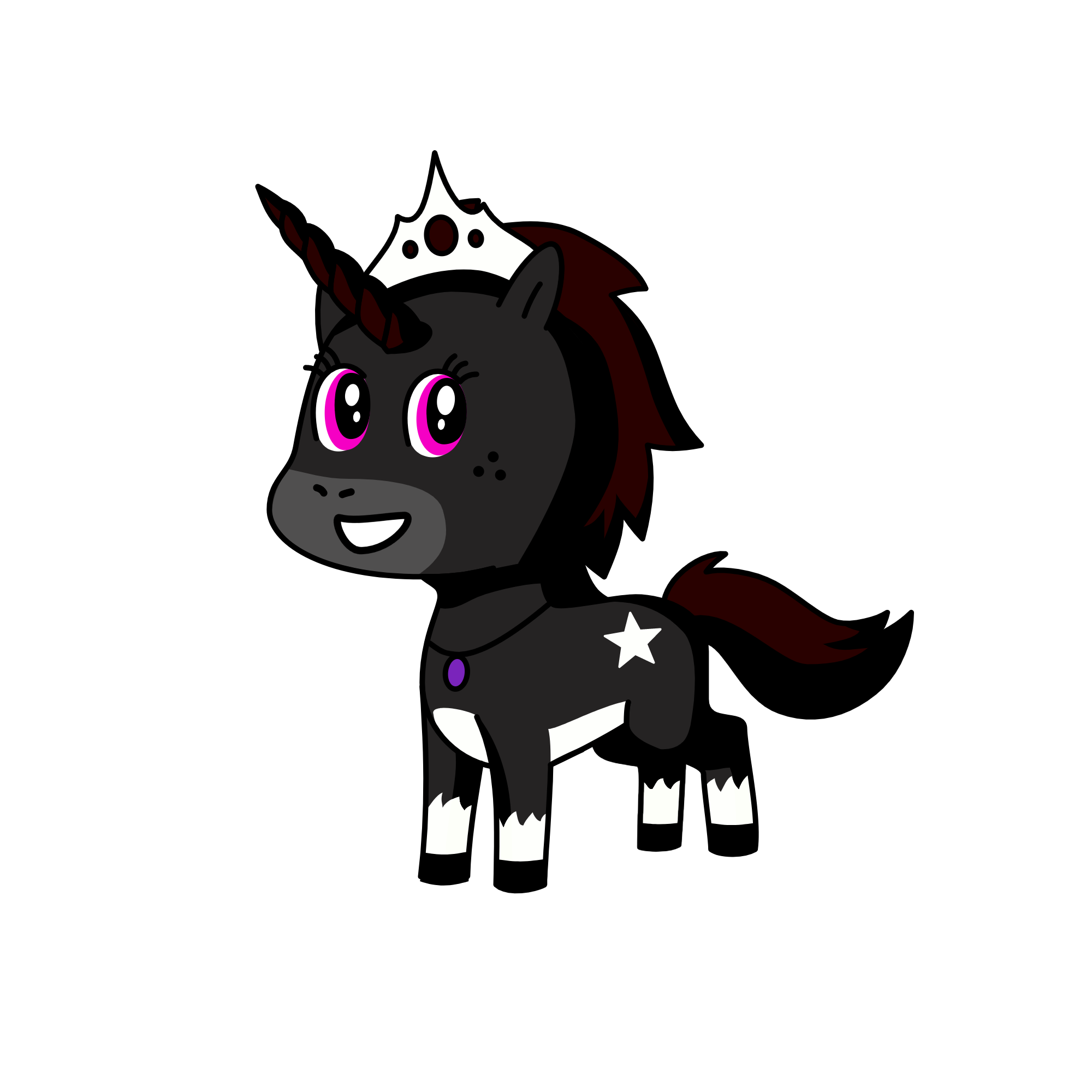 Luna, the unicorn