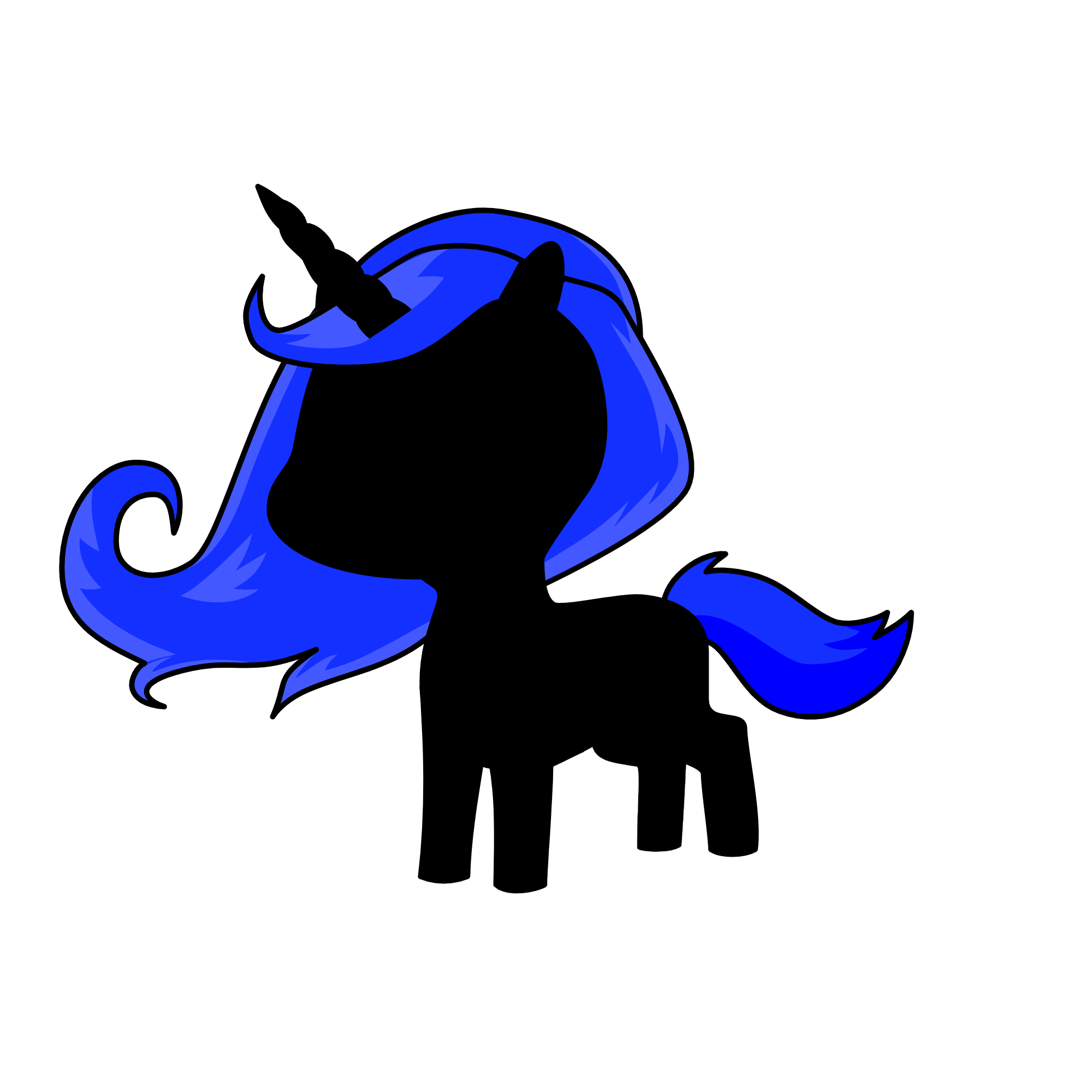 The Dark Unicorn, the unicorn