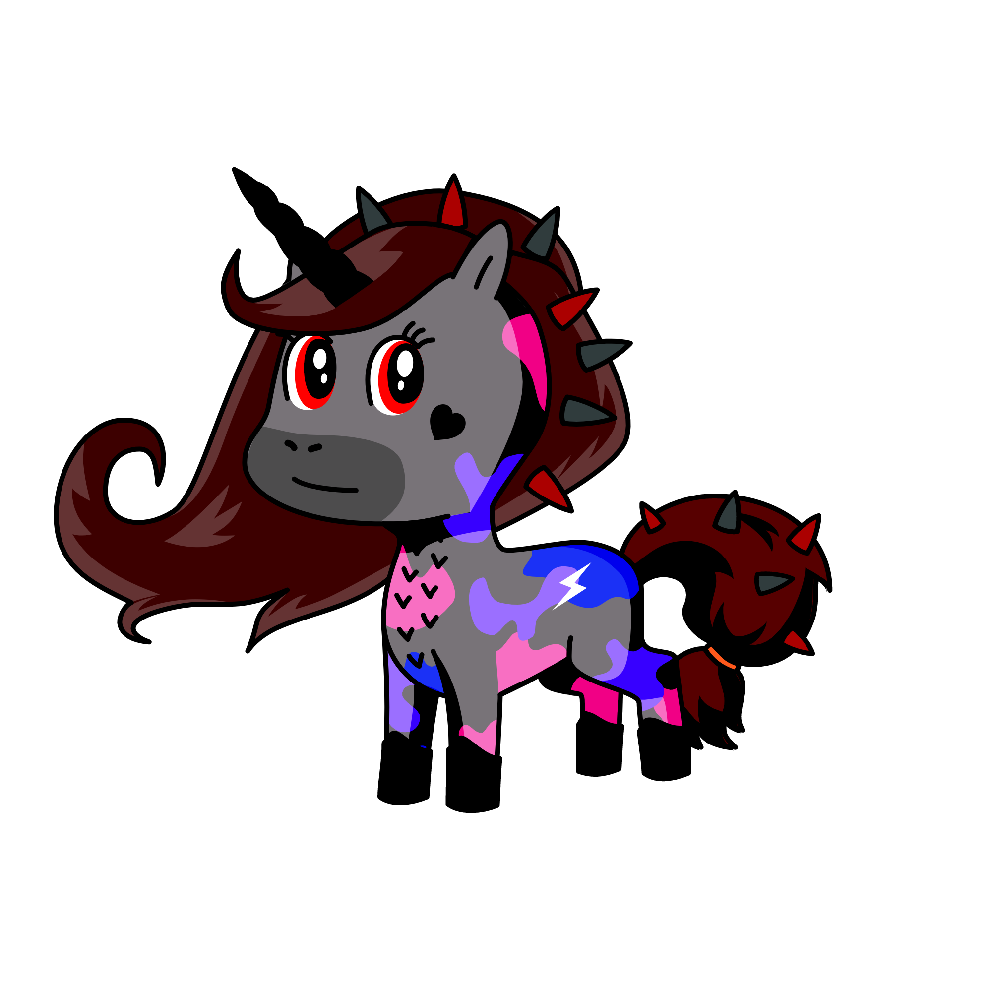 black corn, the unicorn