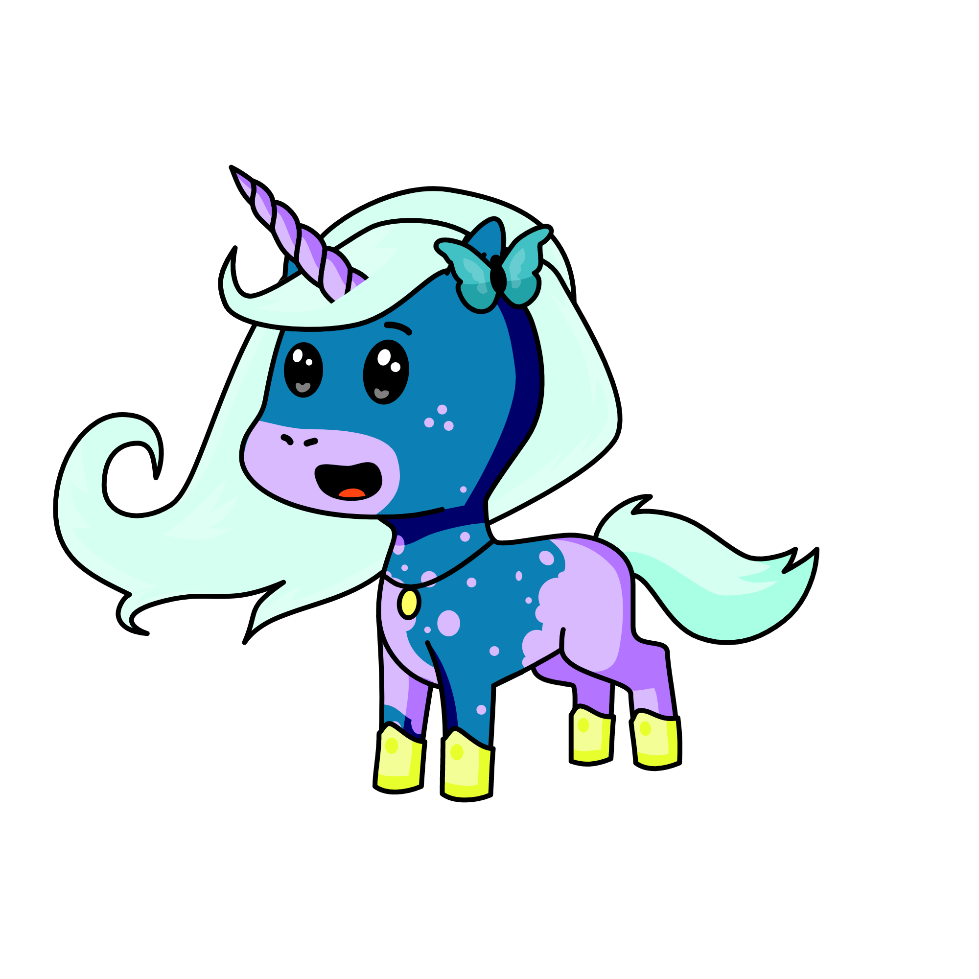 Luna, the unicorn