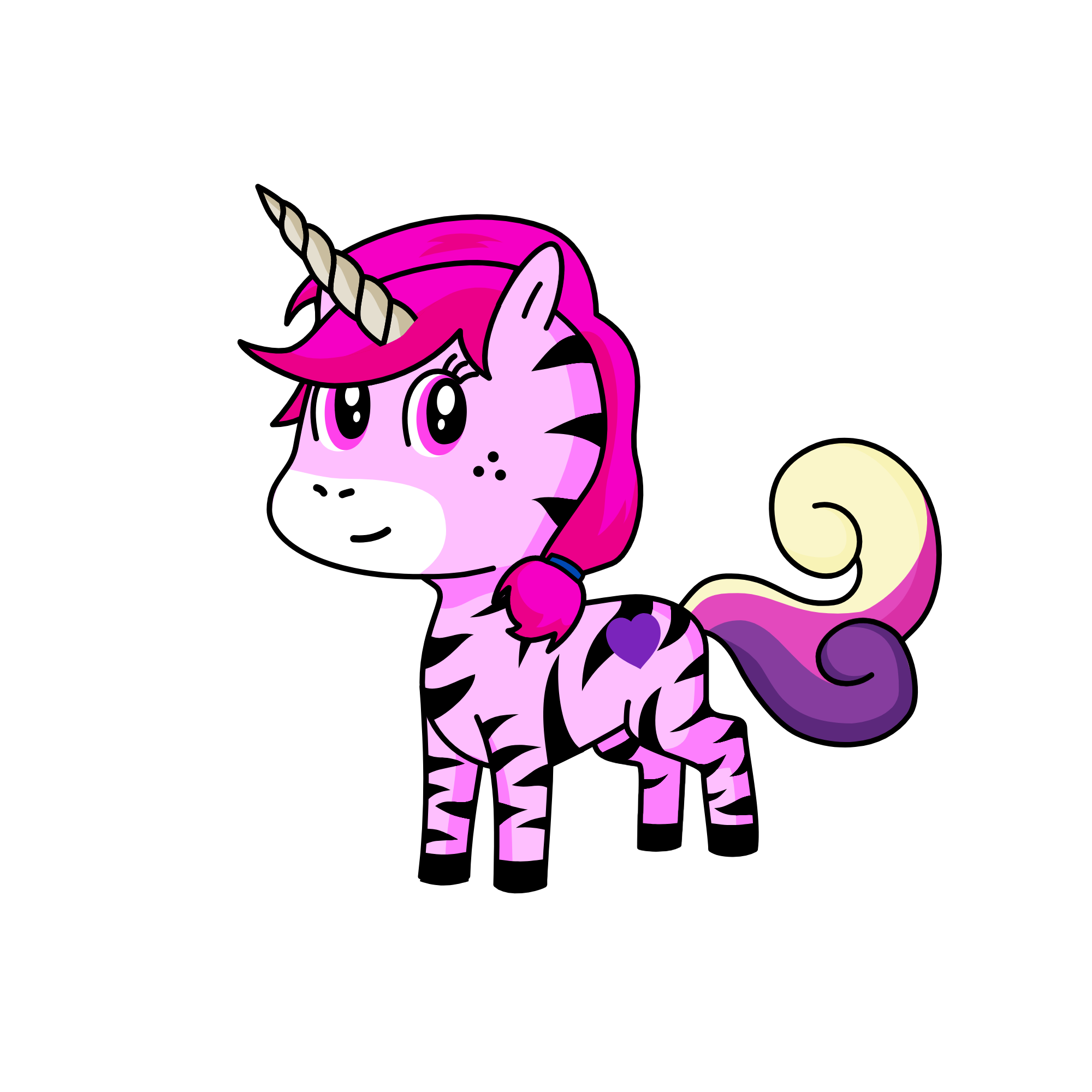 Voilet, the unicorn