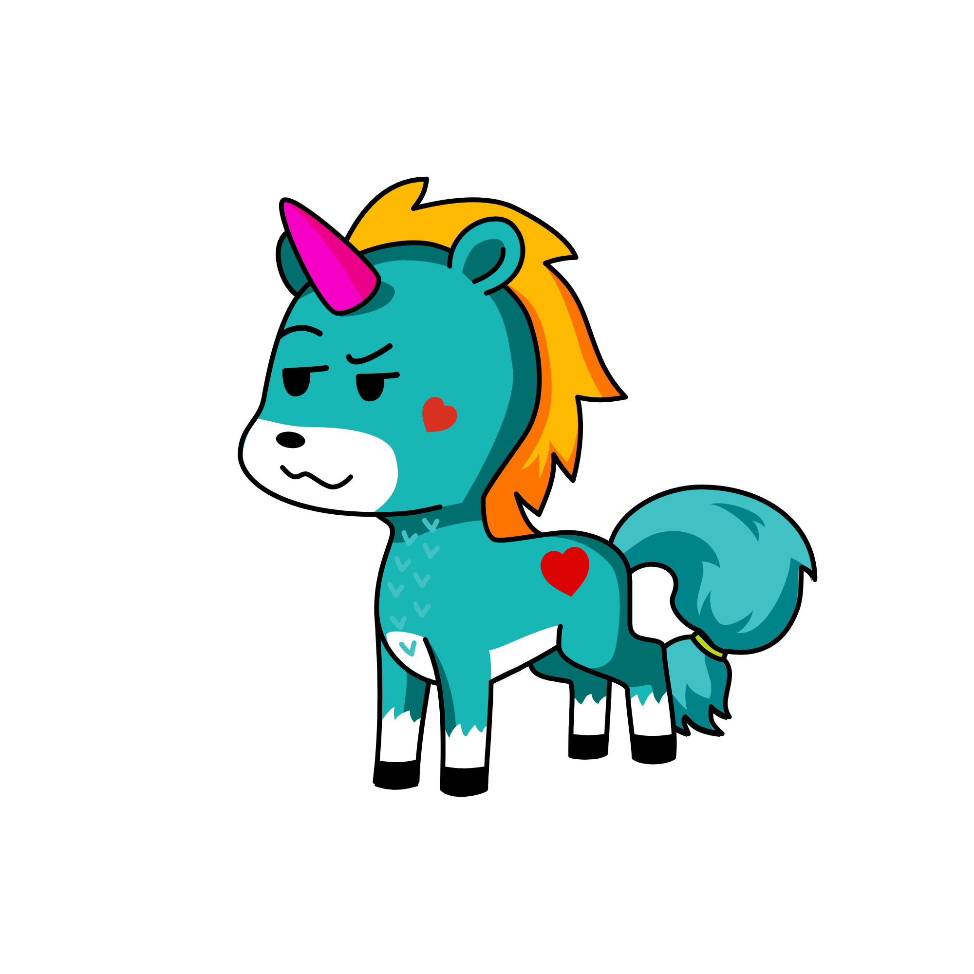 little snirk, the unicorn