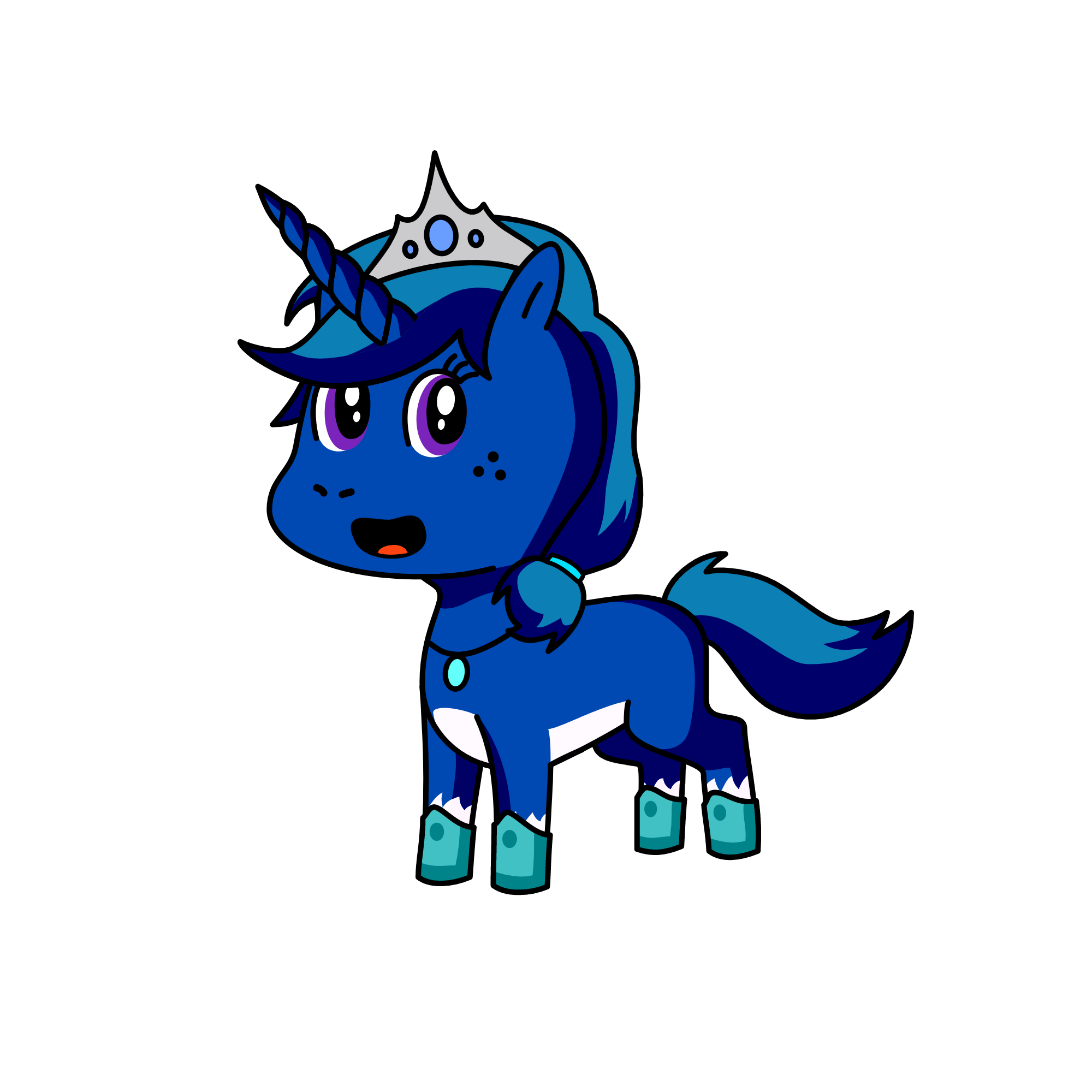 Princess Snowstar, the unicorn