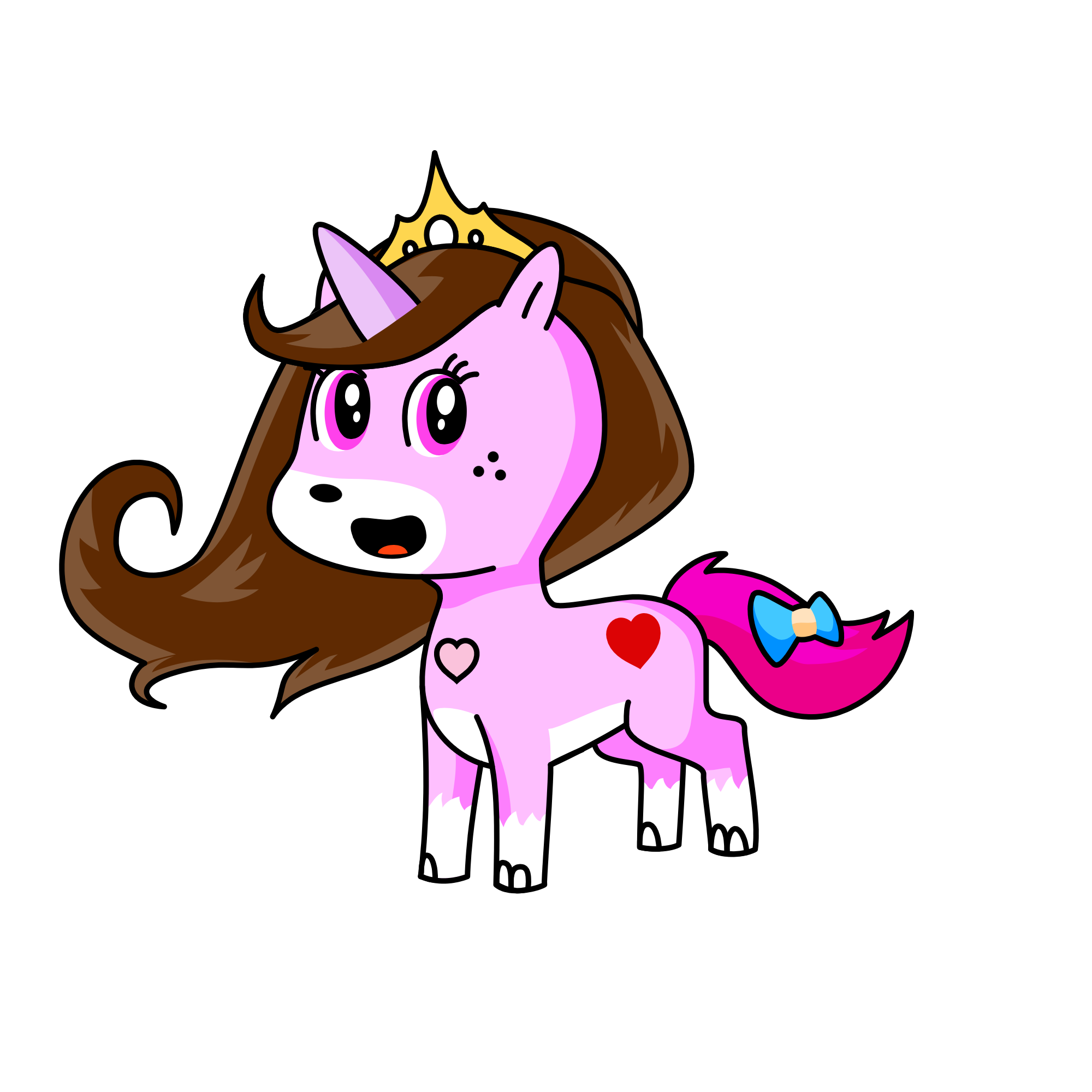Lauricorn, the unicorn