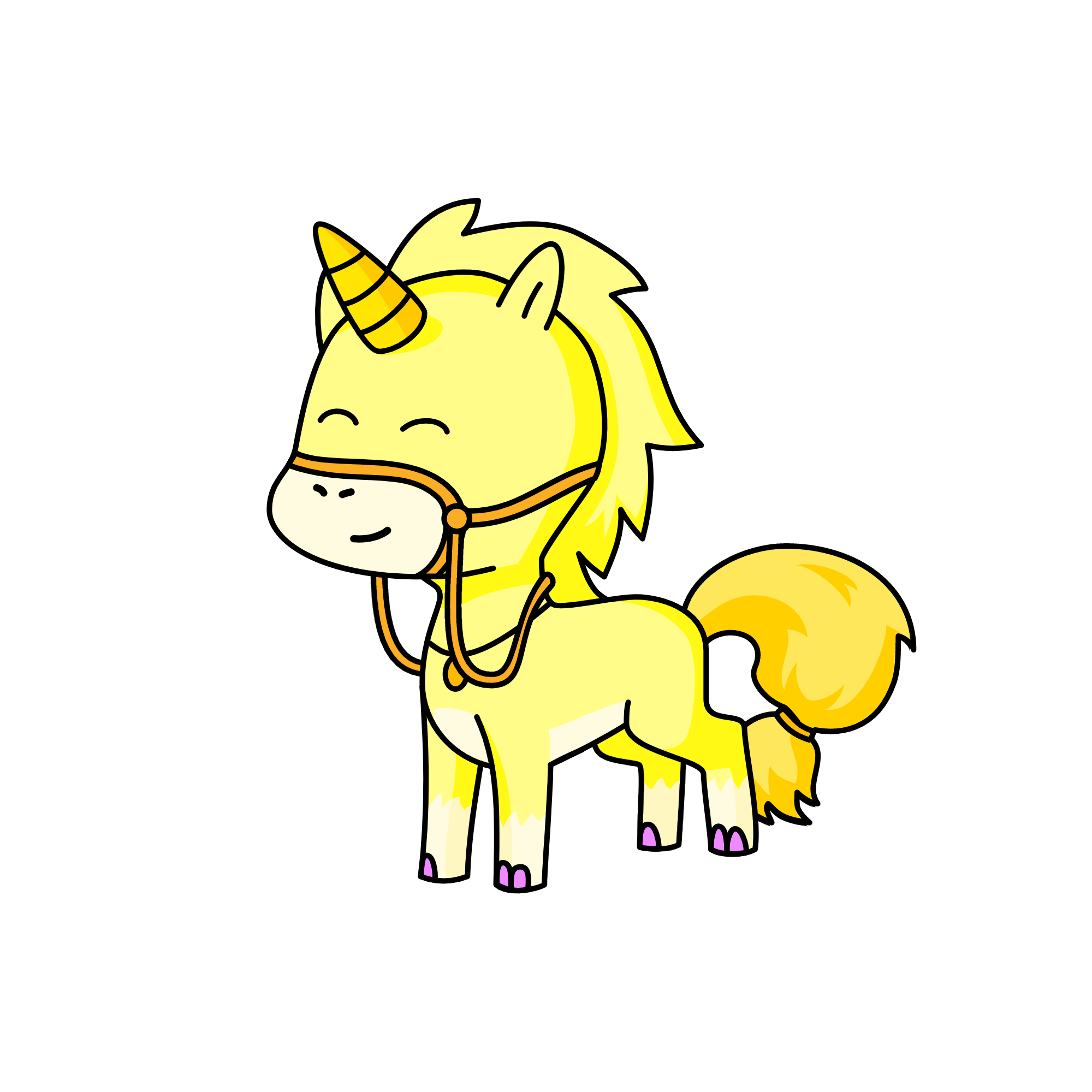 Pop Corn, the unicorn