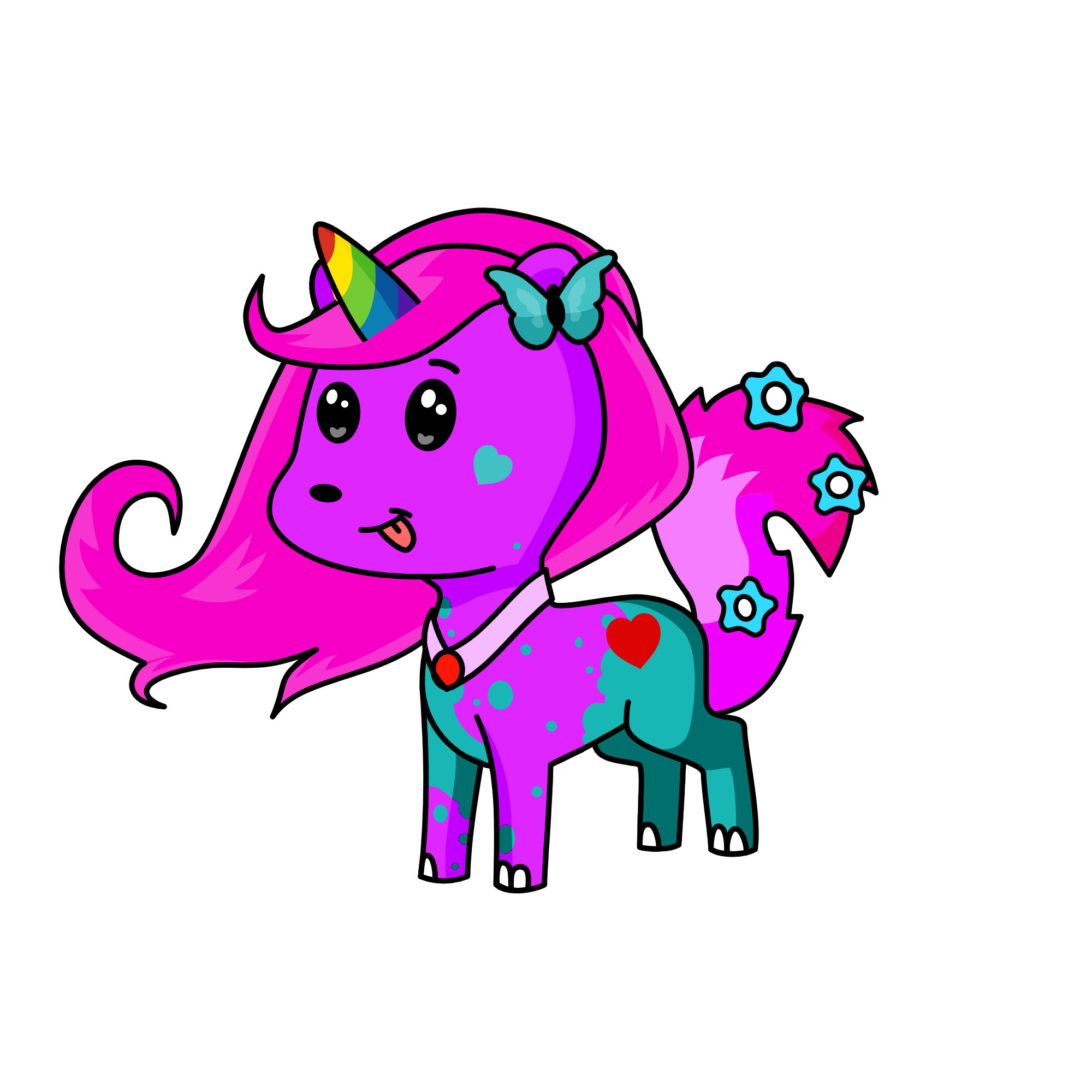 cotton, the unicorn
