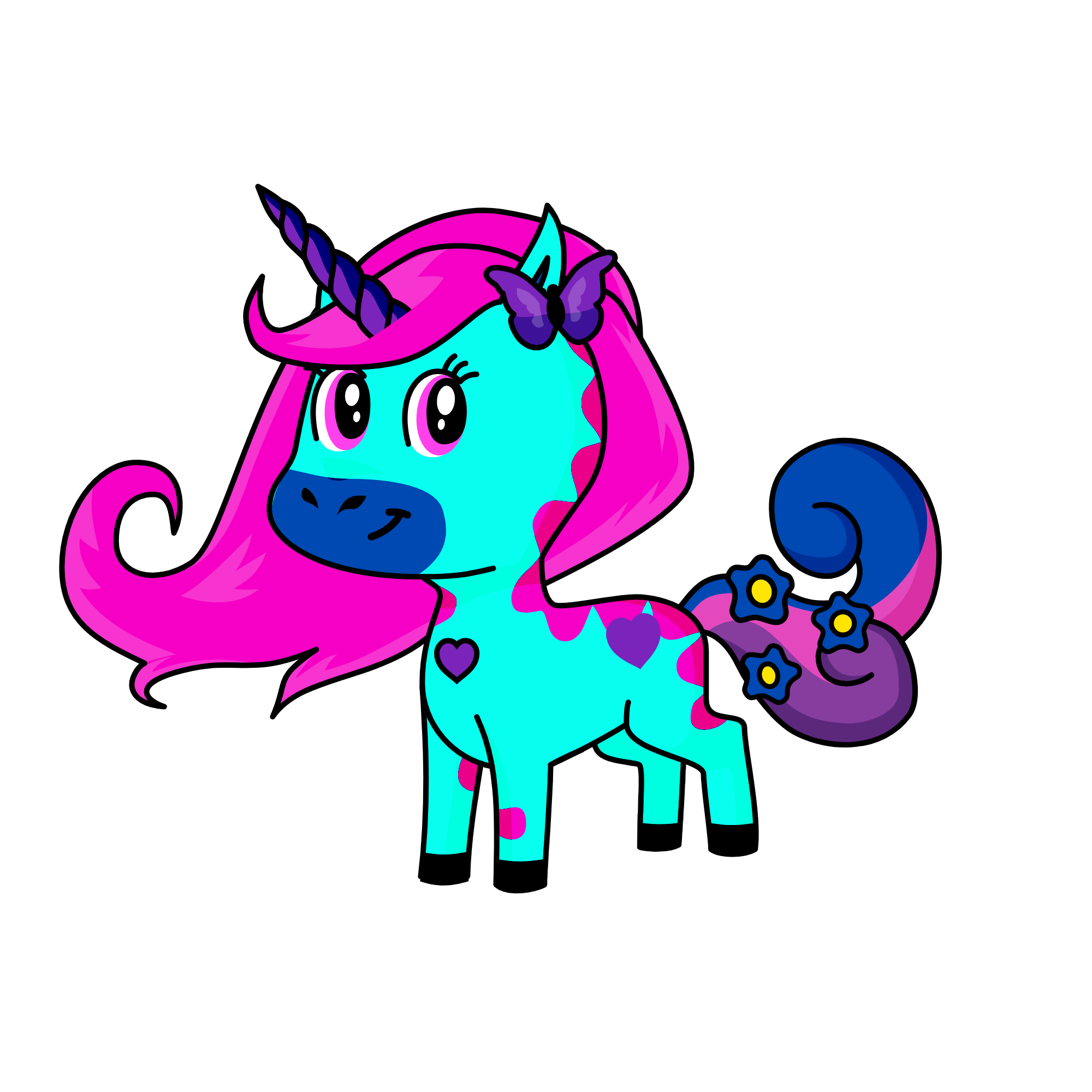 mya, the unicorn
