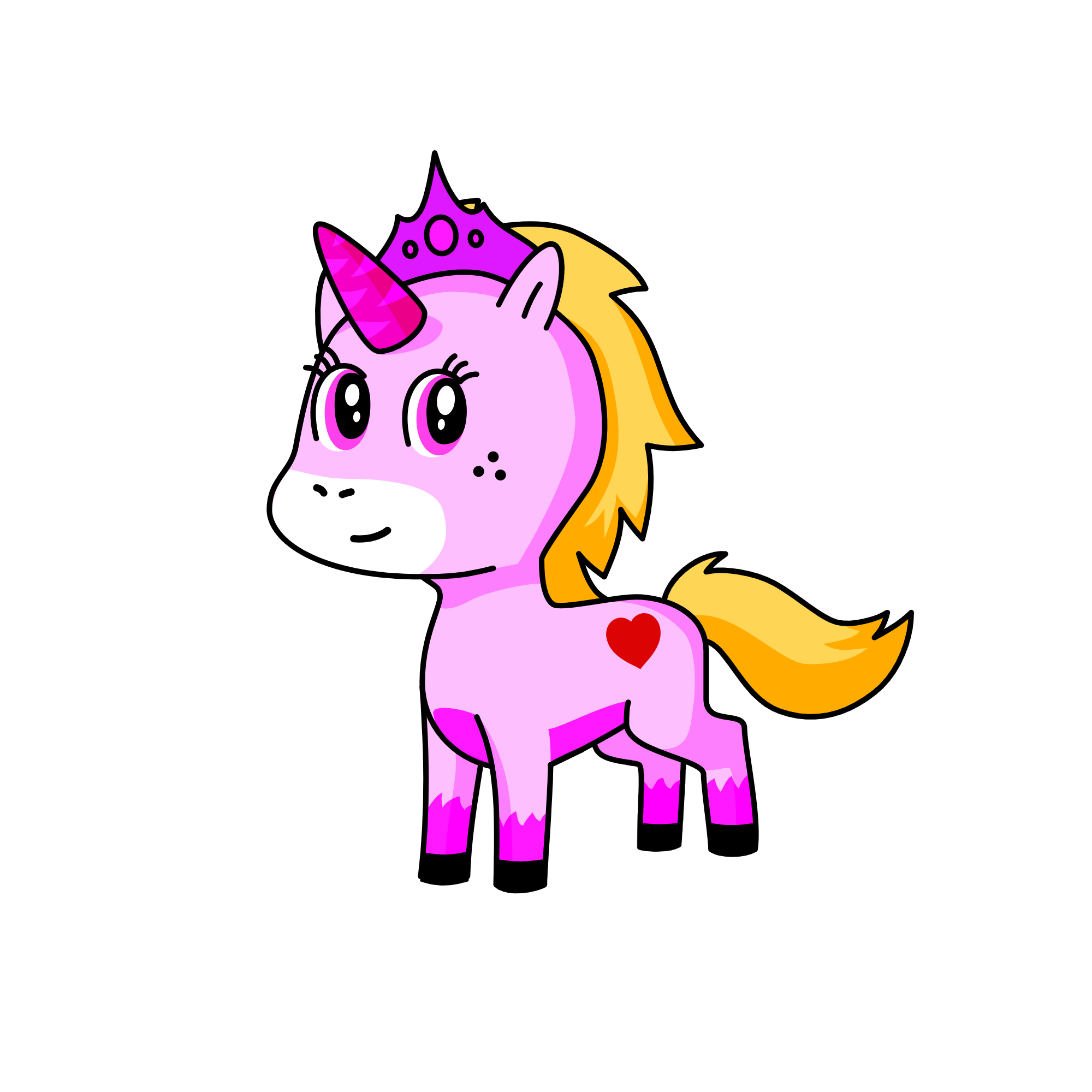 mia, the unicorn