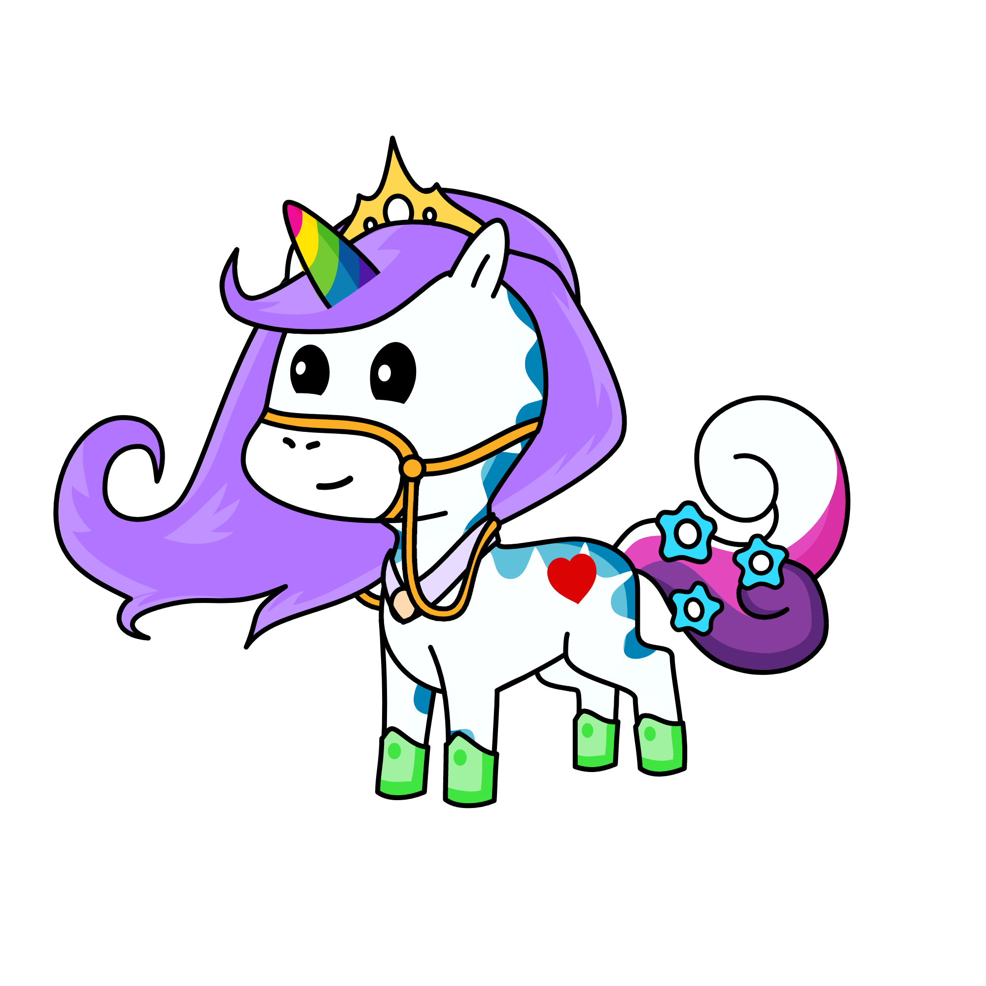 lome rainbow, the unicorn