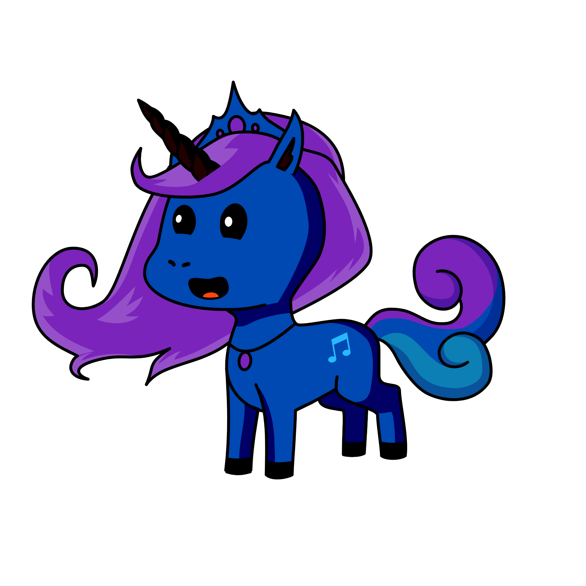 lilac, the unicorn