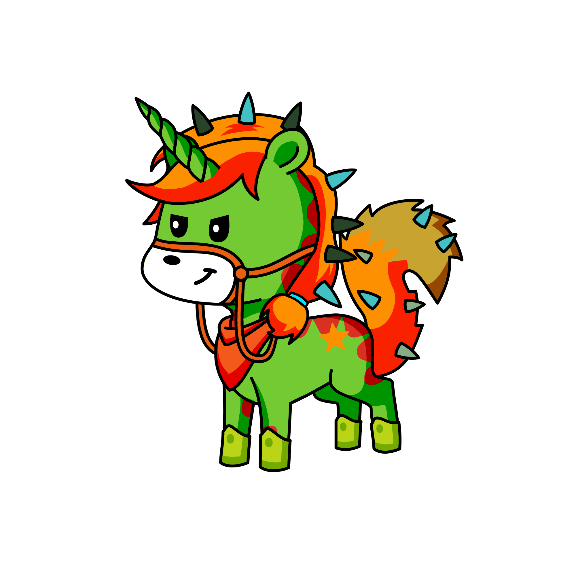 Mr. calaboy, the unicorn