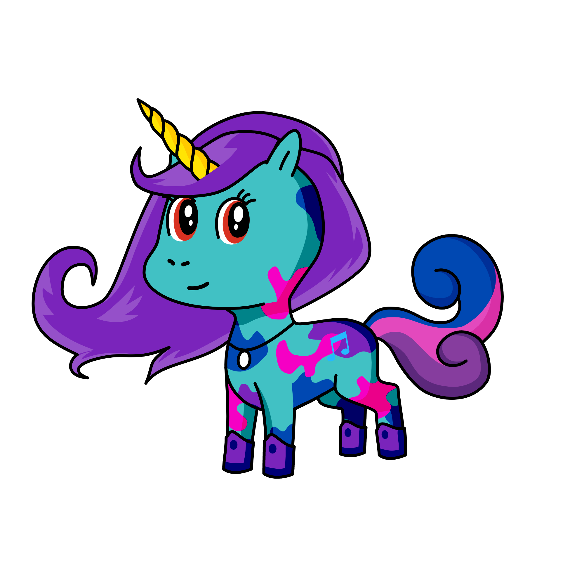 luna, the unicorn
