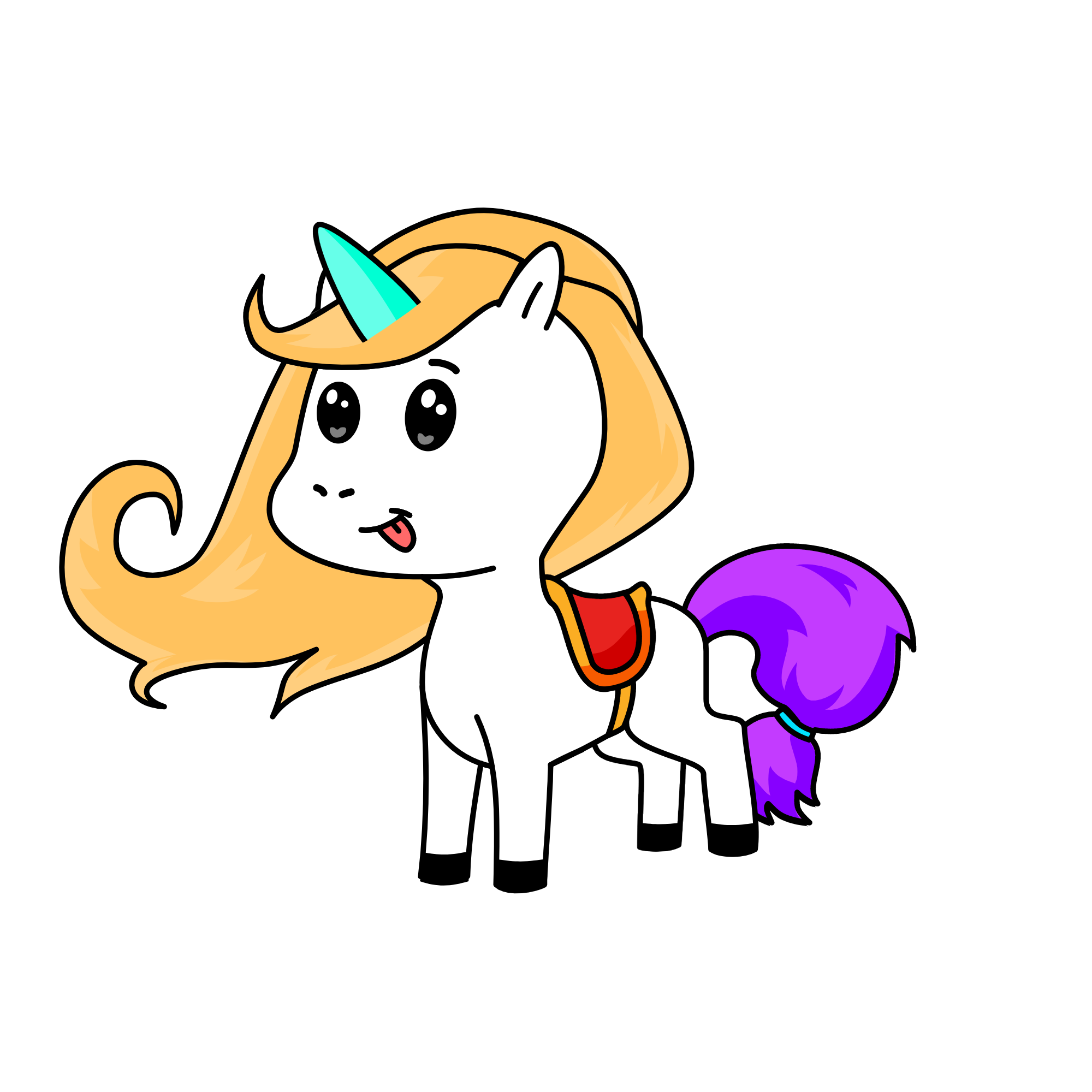 candy, the unicorn