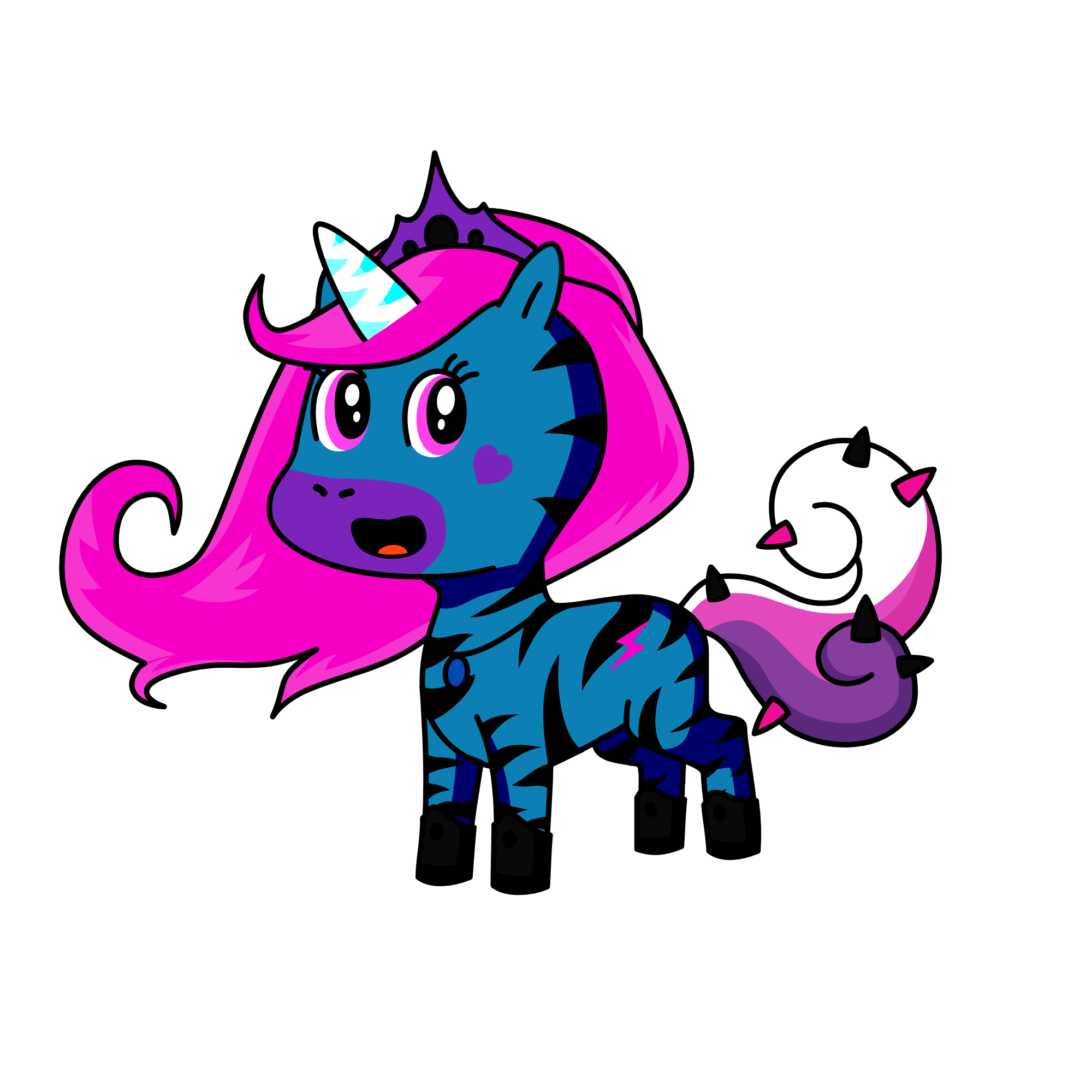 moon blast, the unicorn