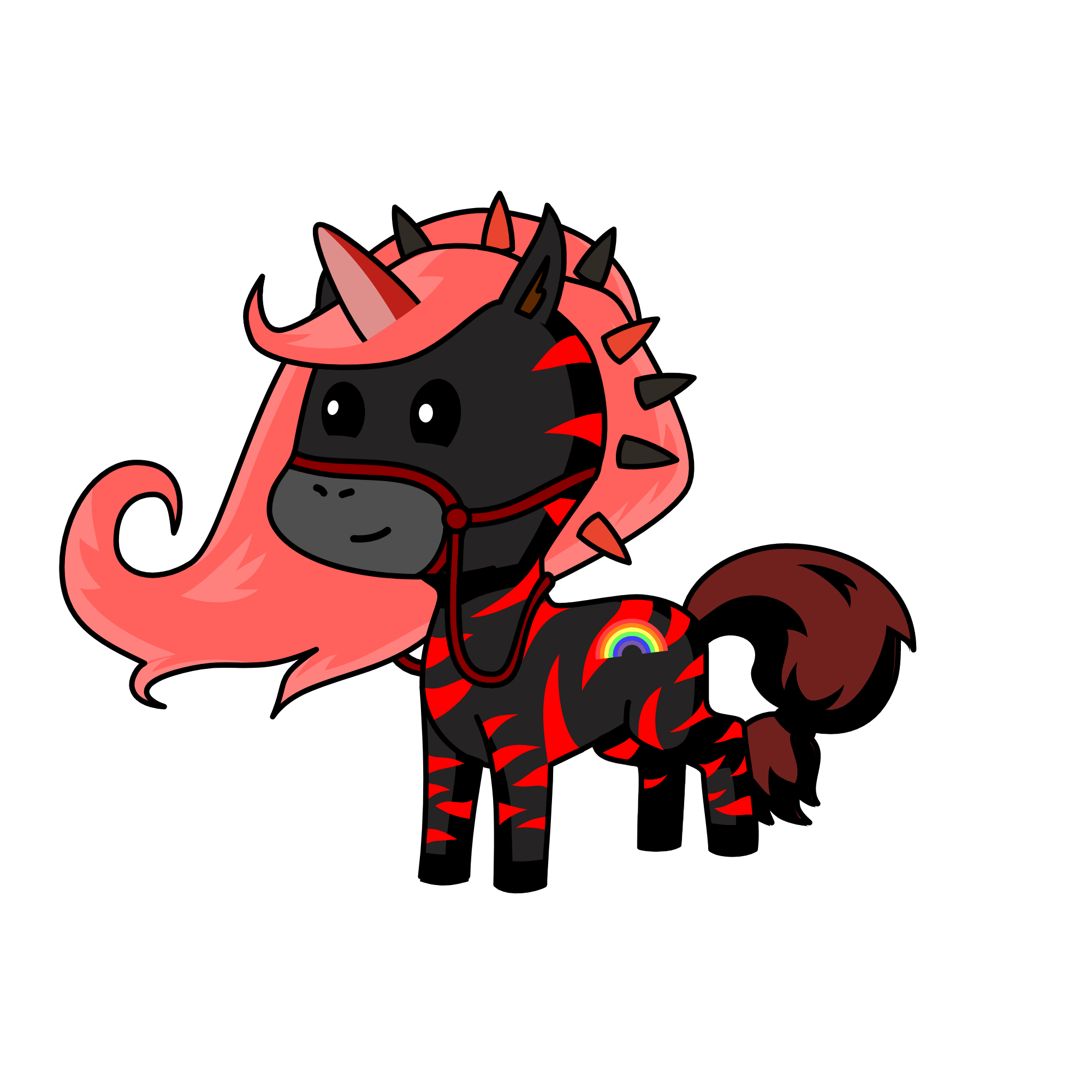Vanessa, the unicorn